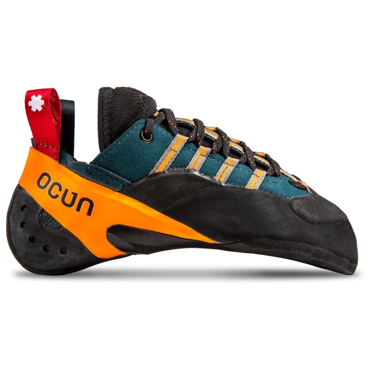 Обувки с връзки Ocun Sigma Climbing shoes - Petrol / Orange