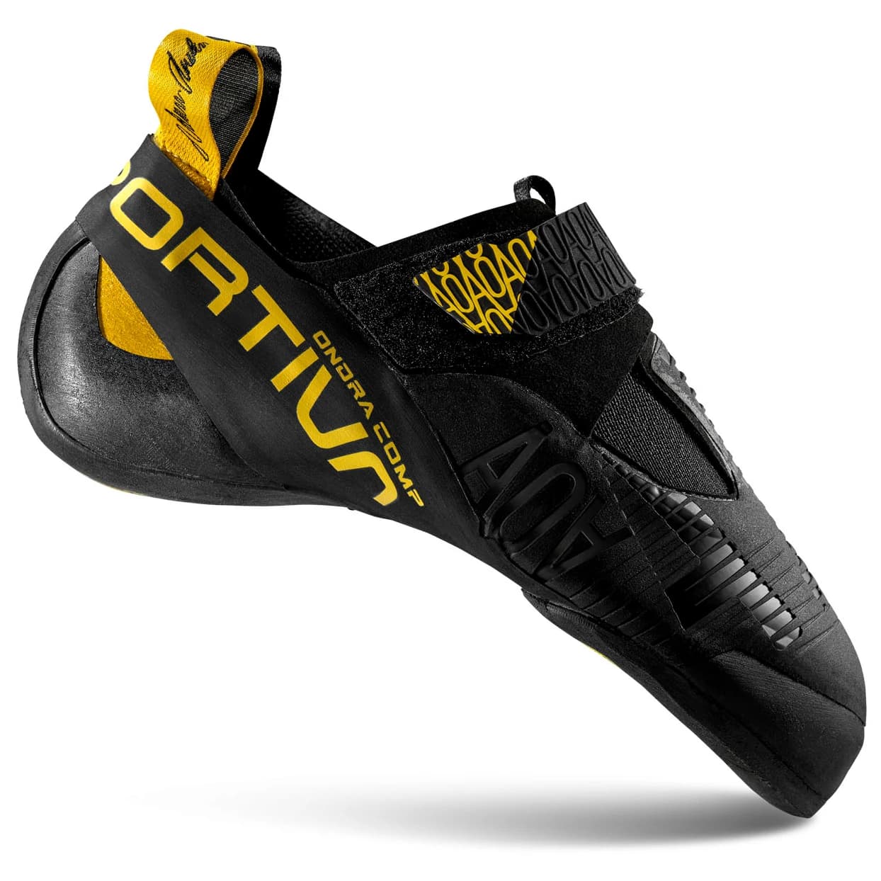 Обувки с велкро La Sportiva Ondra Comp Climbing shoes - Black / Yellow