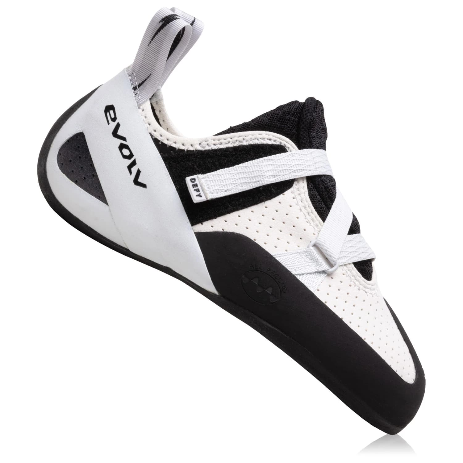 Обувки с велкро Evolv Defy LV Climbing shoes - Grey / White