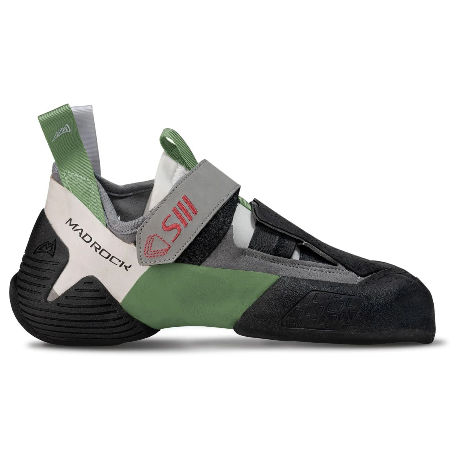 Обувки с велкро Mad Rock Shark III LV Climbing shoes - Seaweed Green / Grey / White