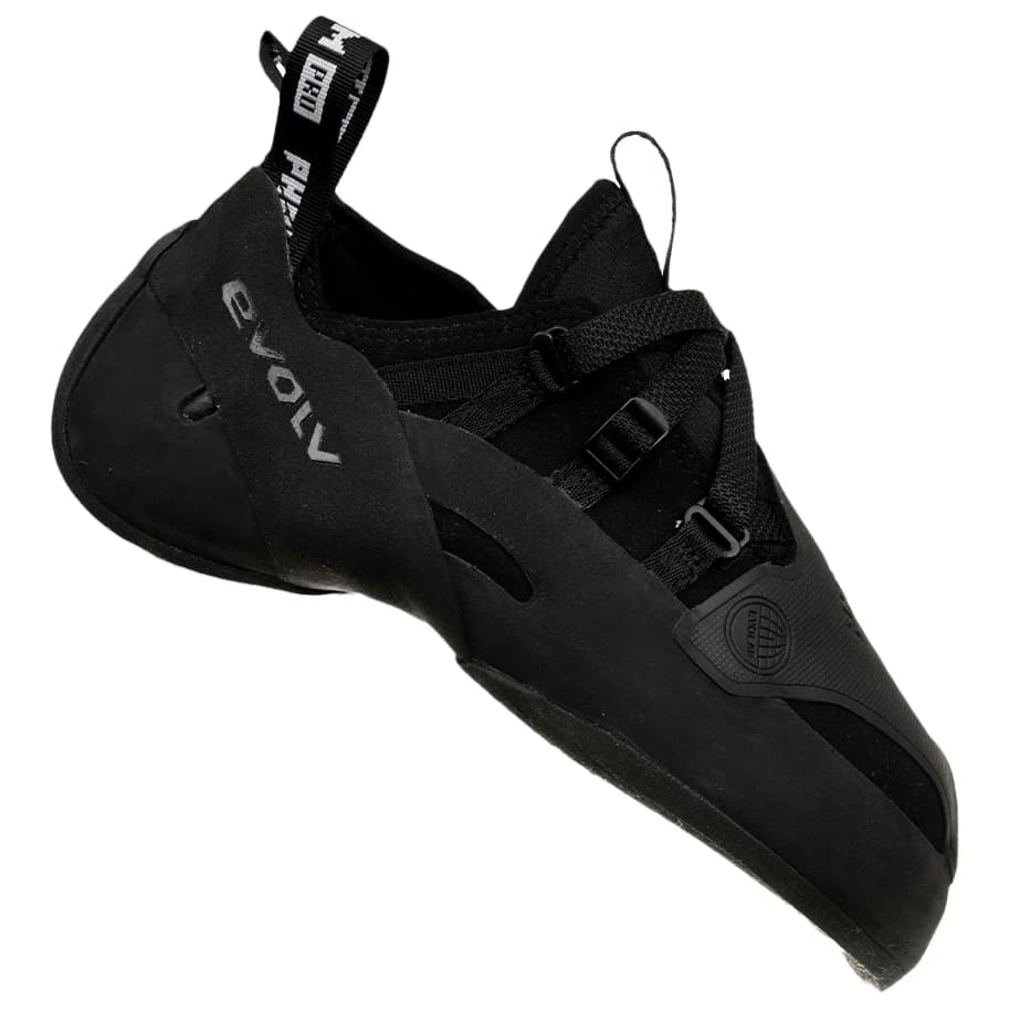 Обувки с велкро Evolv Phantom Pro Climbing shoes - Black / White