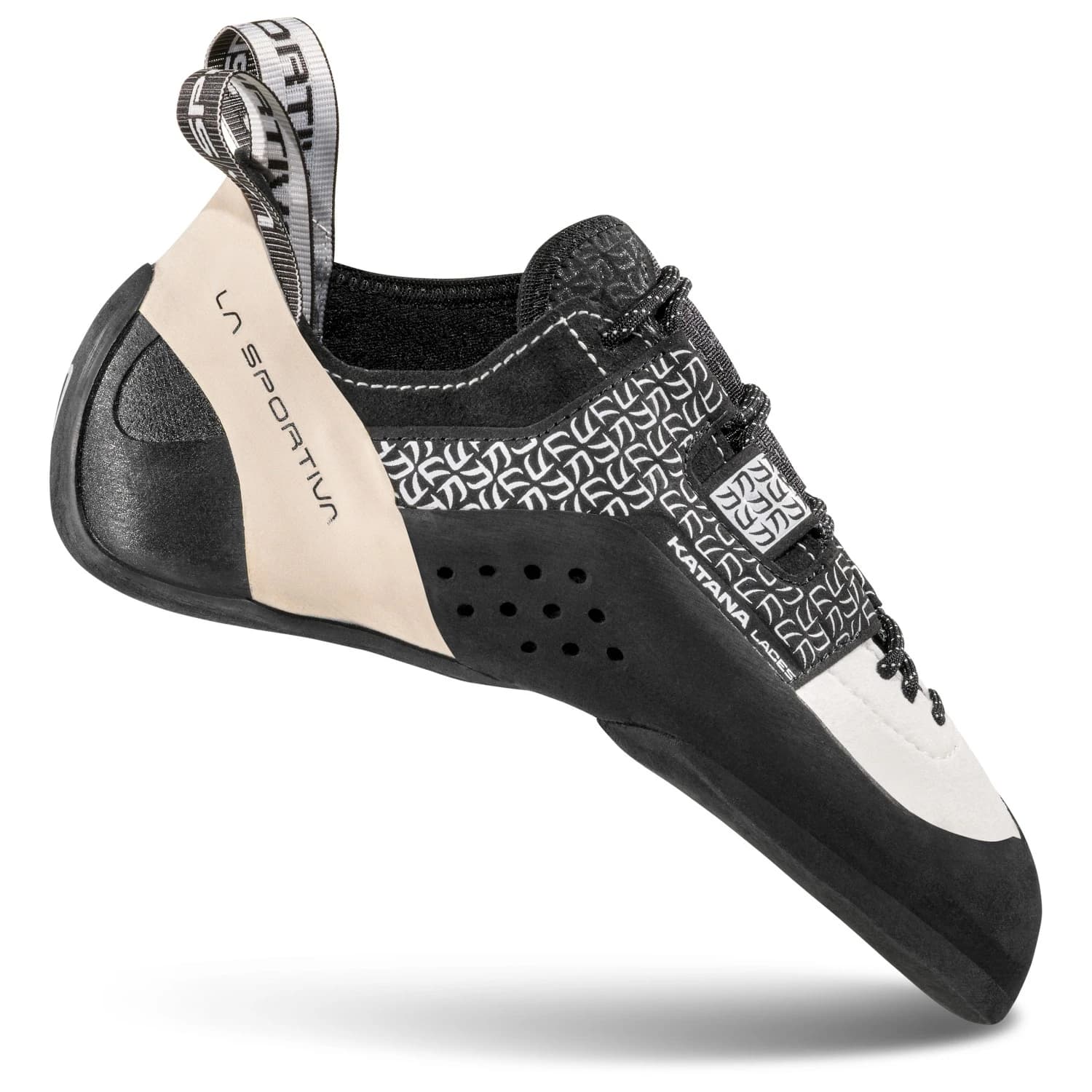 Дамски обувки с връзки La Sportiva Women's Katana Laces Climbing shoes - White / Black
