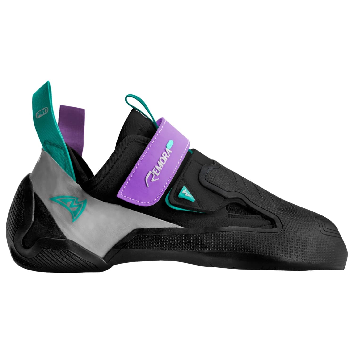 Обувки с велкро Mad Rock Remora Pro HV Climbing shoes - Black / Purple / Aqua / White
