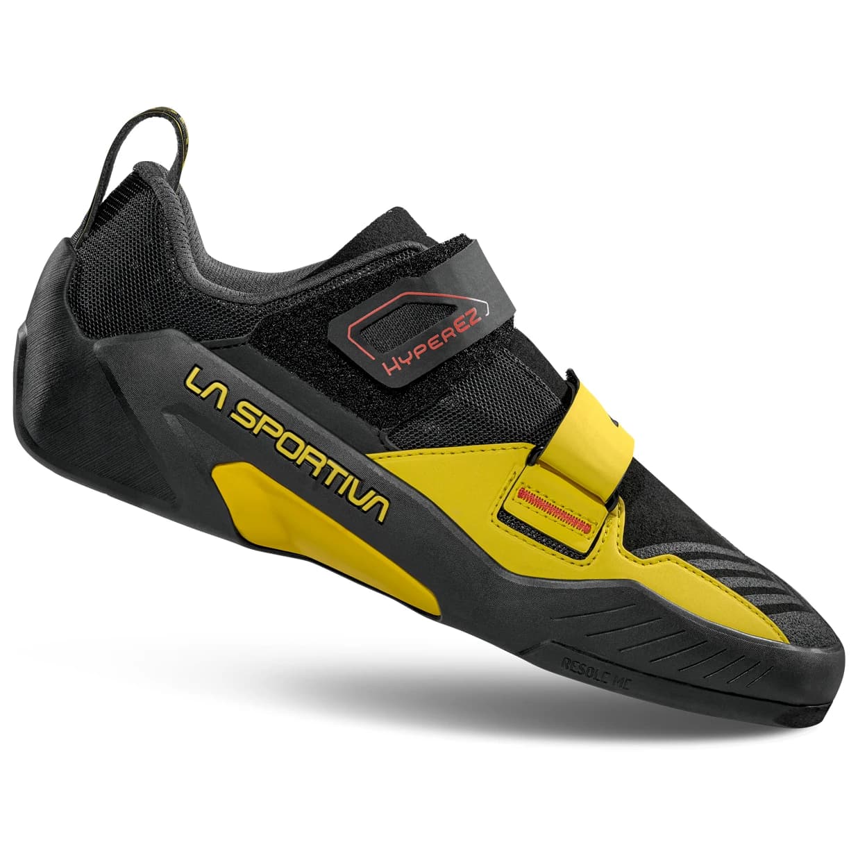 Обувки с велкро La Sportiva Hyperez Climbing shoes - Black / Yellow