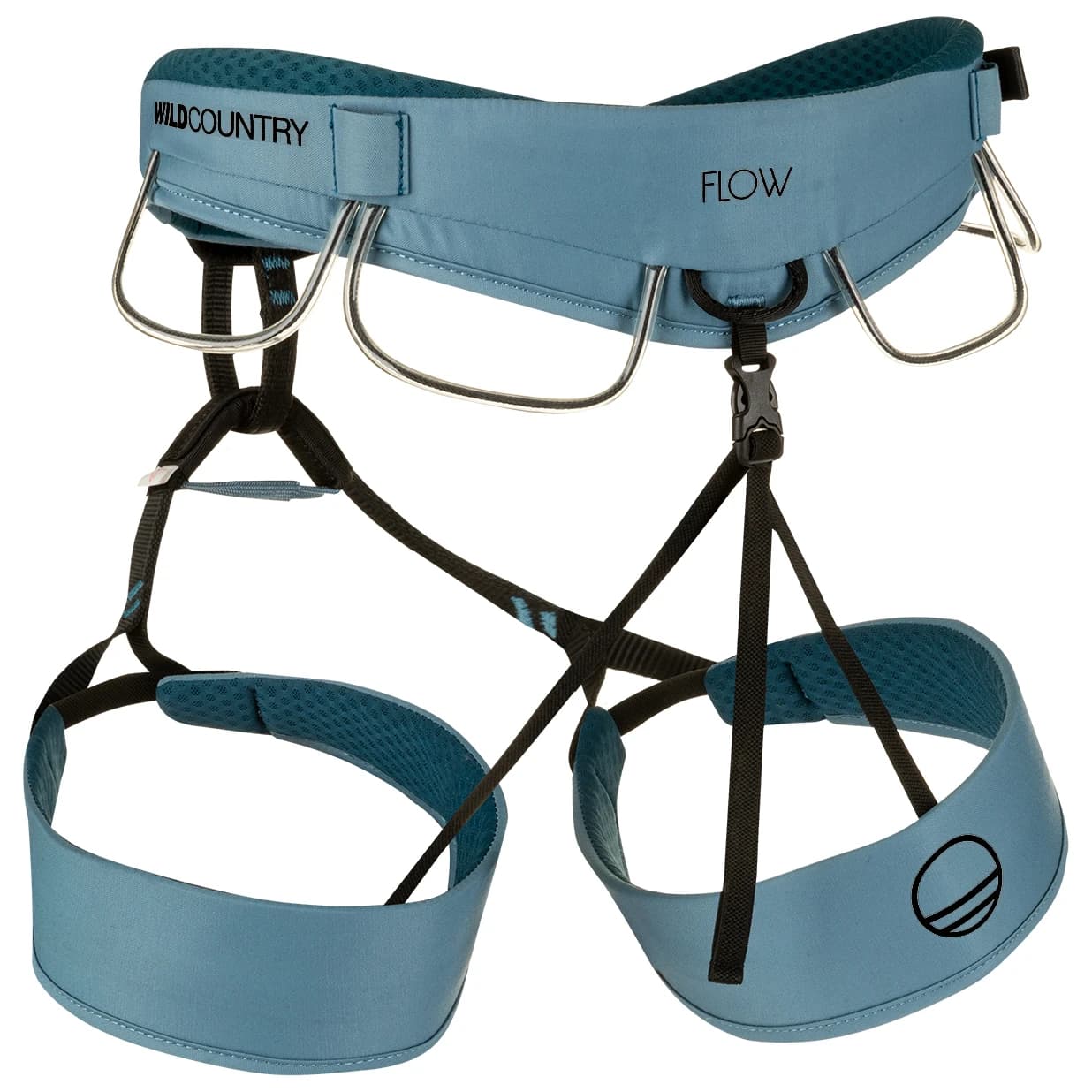 Дамска сбруя - седалка Wild Country Women's Flow 2.0 Climbing harness - Deepwater / Petrol