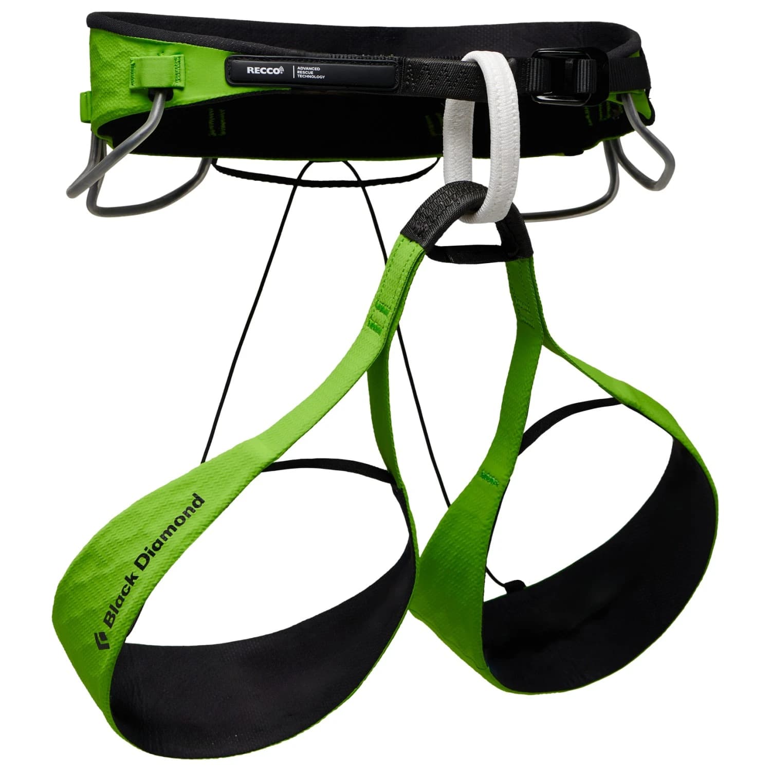 Сбруя - седалка Black Diamond Recco Vision Airnet Harness Climbing harness - Envy Green