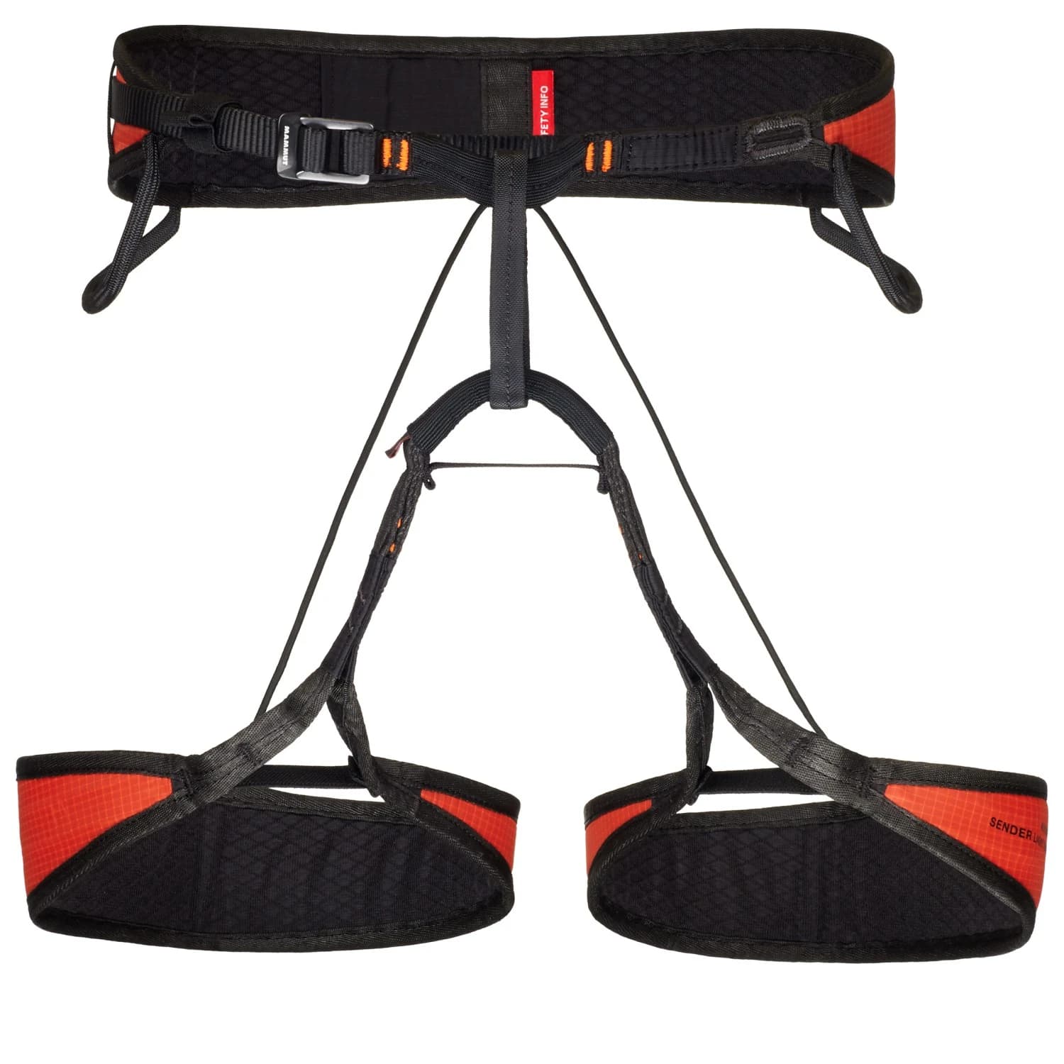 Сбруя - седалка Mammut Adam Ondra Sender Light Harness Climbing harness - Mammut Red