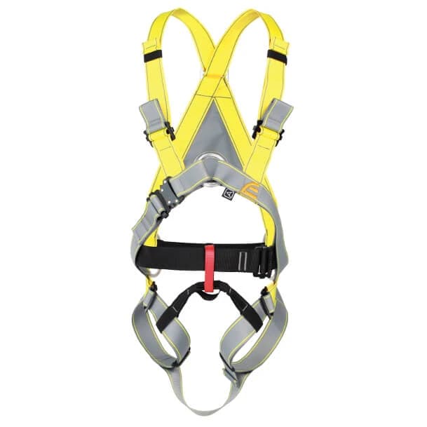 Сбруя за цяло тяло Singing Rock Ropedancer II Full-body harness - Grey / Yellow / Black