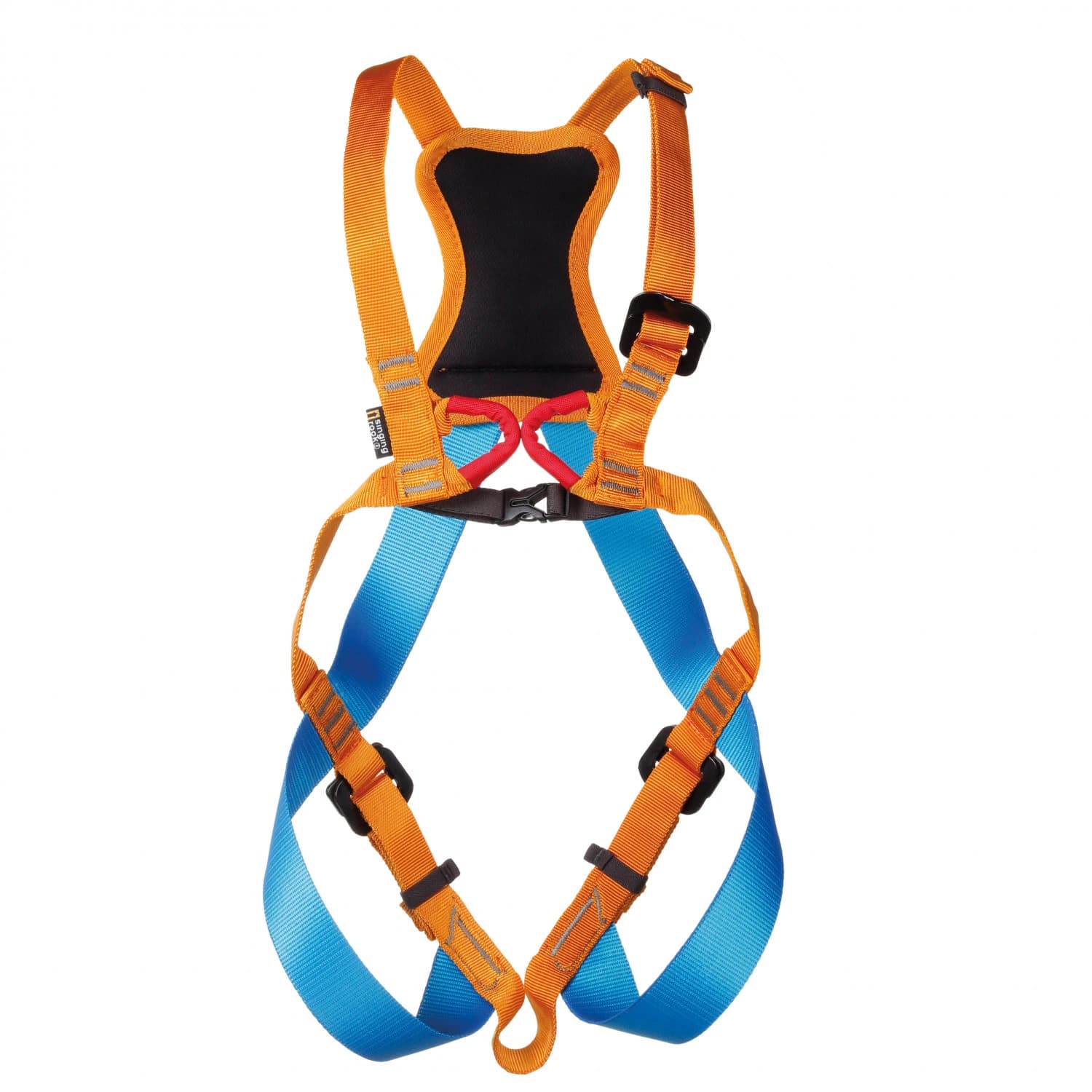 Детска сбруя за цяло тяло Singing rock Kid's Complete Harness Zaza Full-body harness - Blue / Orange