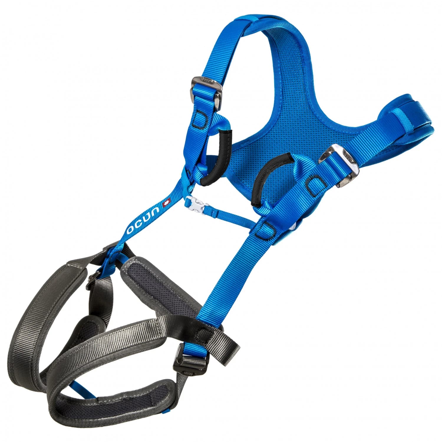 Детска сбруя за цяло тяло Ocun Kid's Doppler Full-body harness - Car Blue