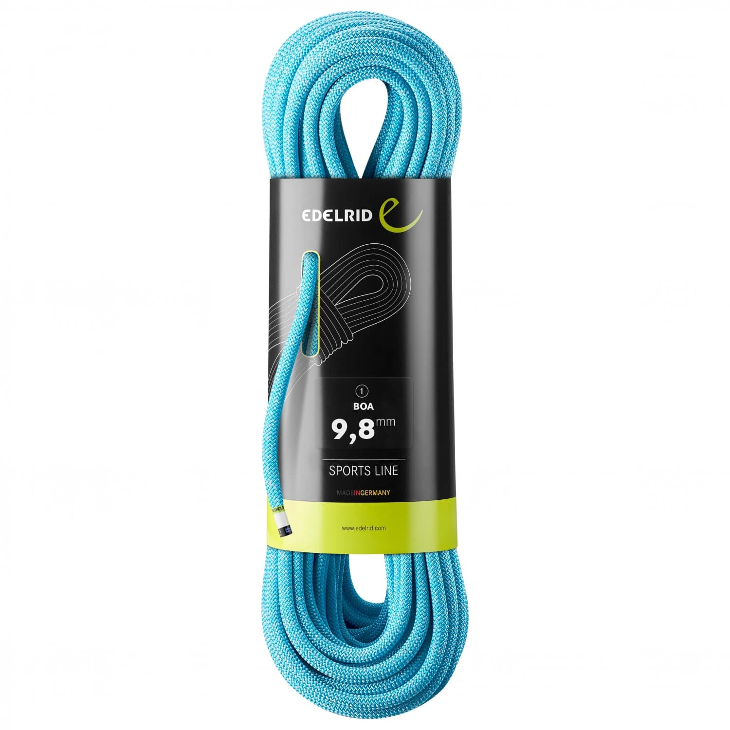 Единично въже Edelrid Boa 9,8 mm Single rope - Blue