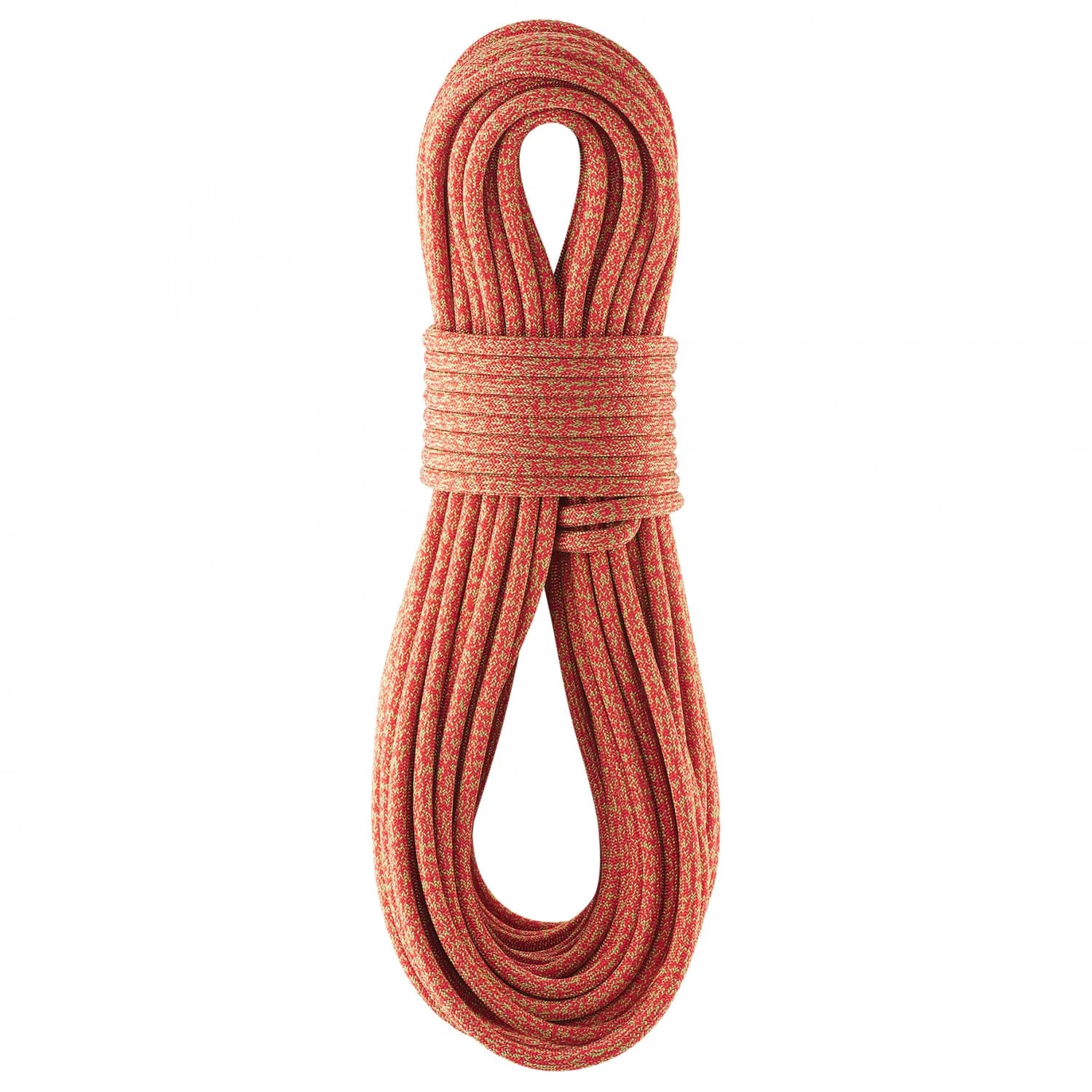 Въже за зала Edelrid Boa Gym 9,8 mm Single rope - Red / Green