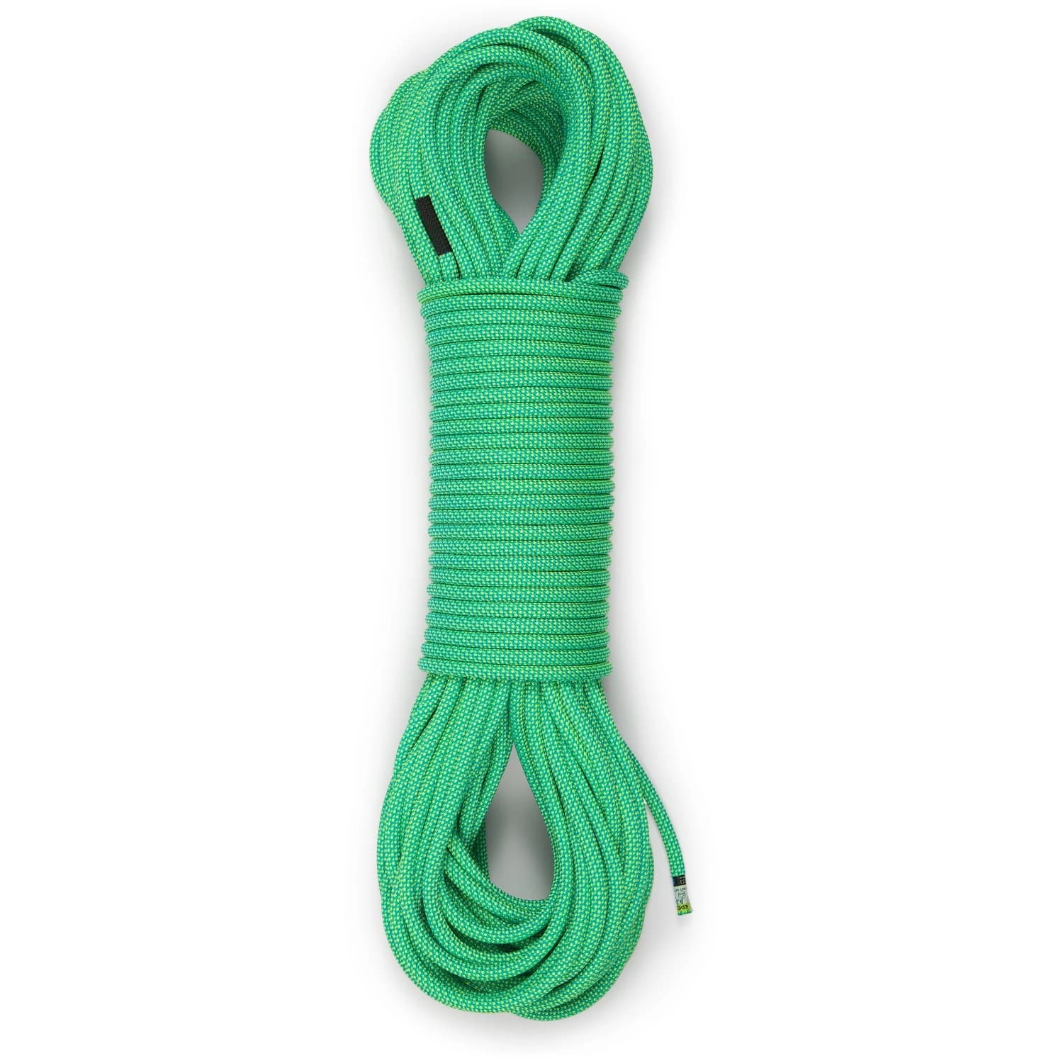 Единично въже Edelrid Hummingbird Eco Dry 9,2 mm Single rope - Icemint / Citrus