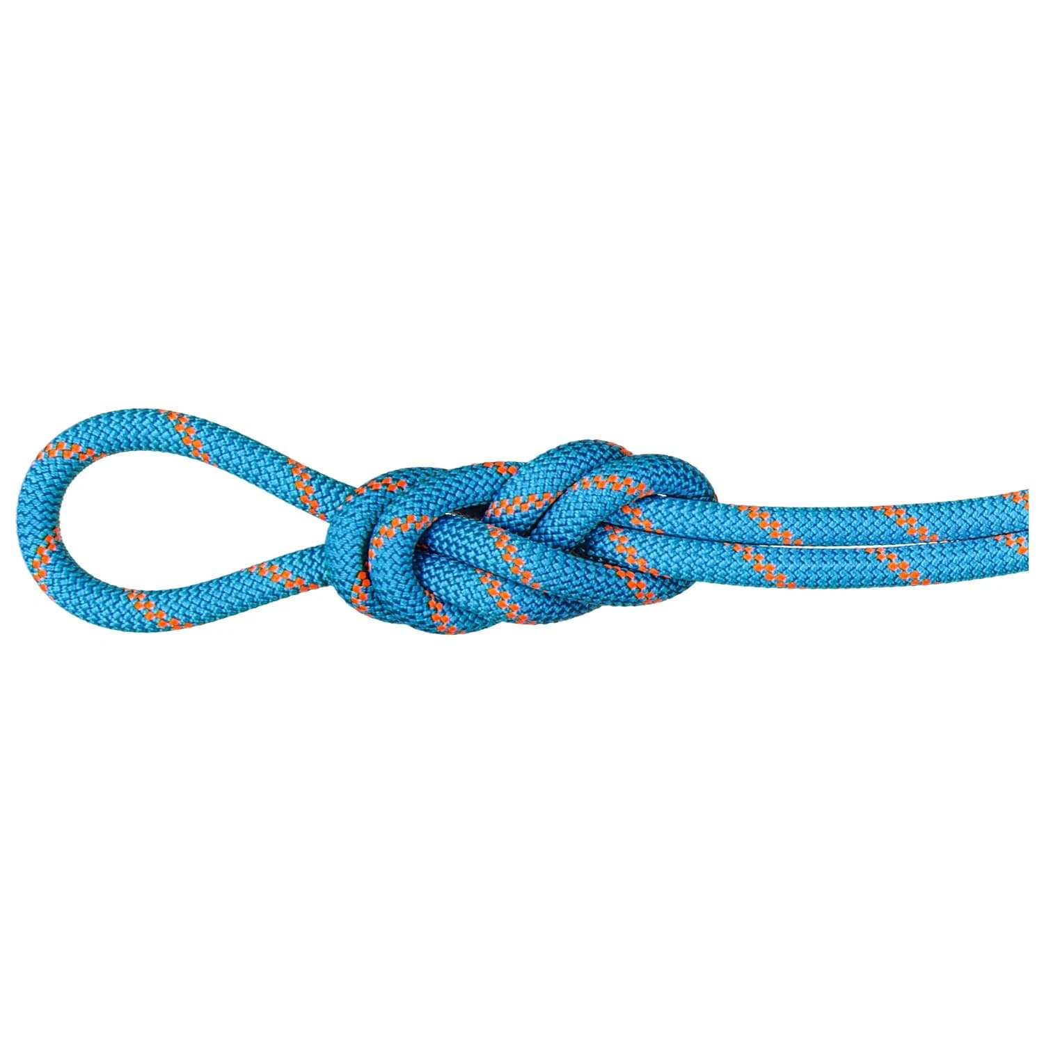 Единично въже Mammut 8.7 Alpine Sender Dry Rope Single rope - Ocean / Vibrant Orange