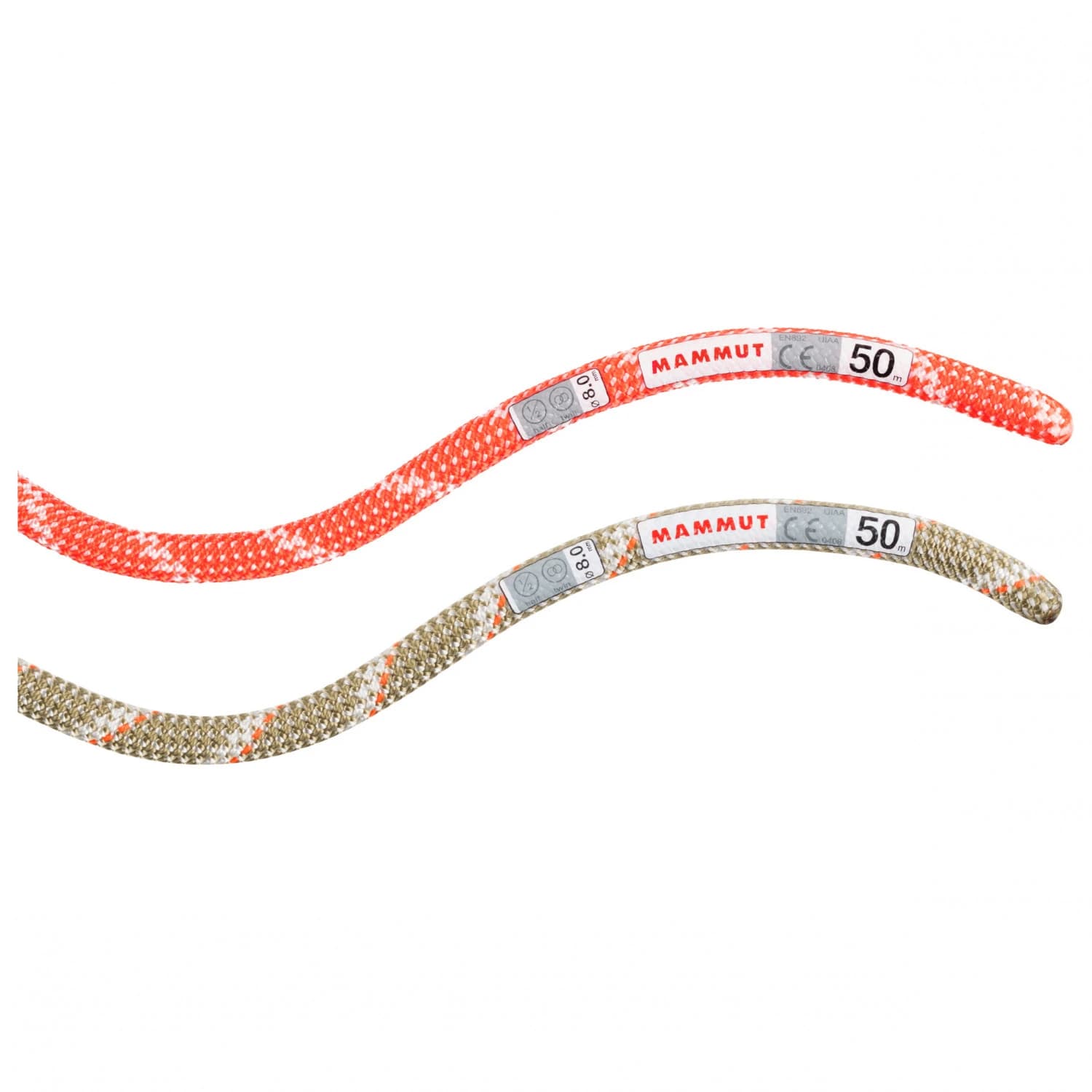 Полувъже Mammut 8.0 Alpine Classic Rope Half rope - Assorted