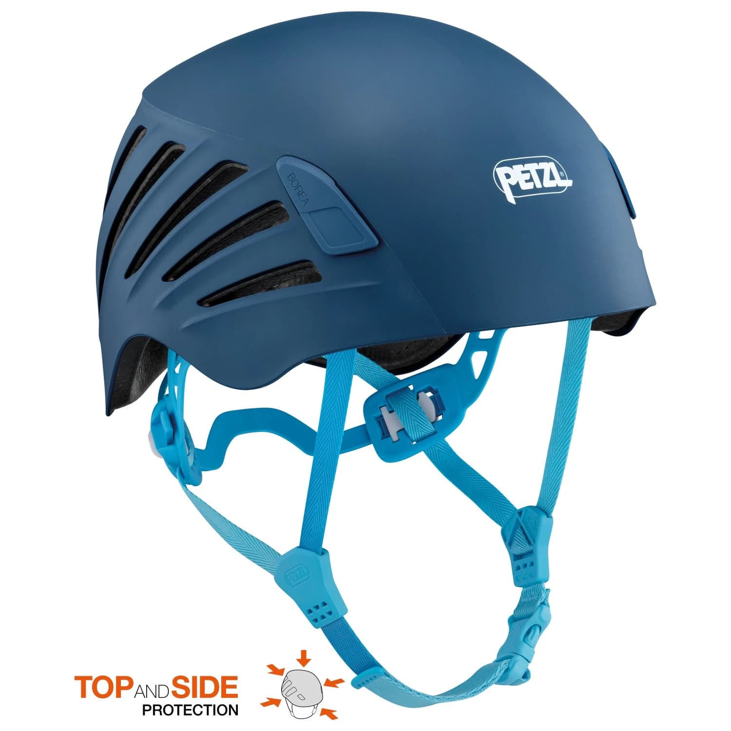 Дамска хибридна каска Petzl Women's Borea Climbing helmet - Navy Blue