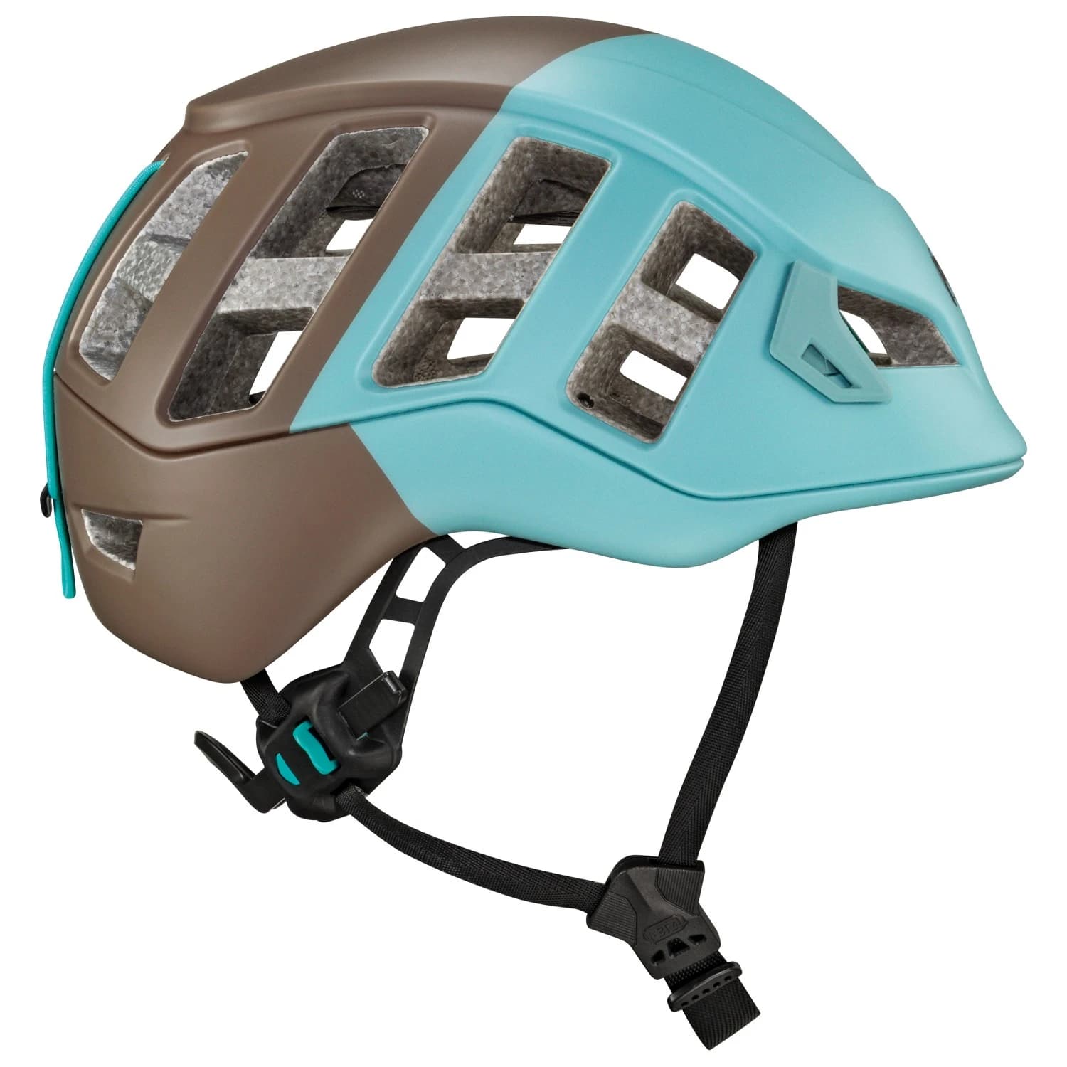 Мъжка каска от пяна Petzl Meteor Climbing helmet - Smoked Blue / Brown