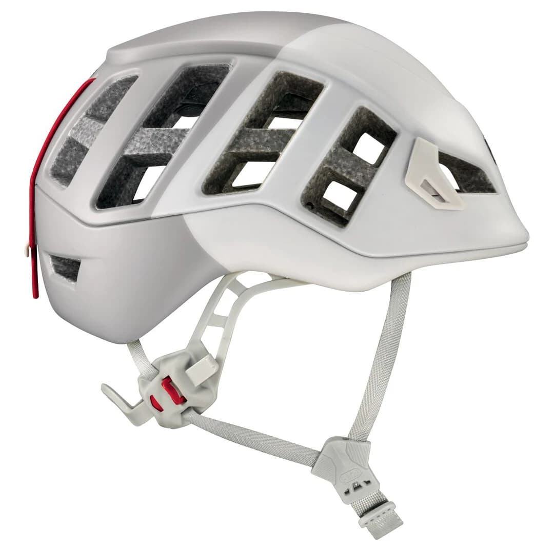 Мъжка каска от пяна Petzl Meteor Climbing helmet - White / Gray