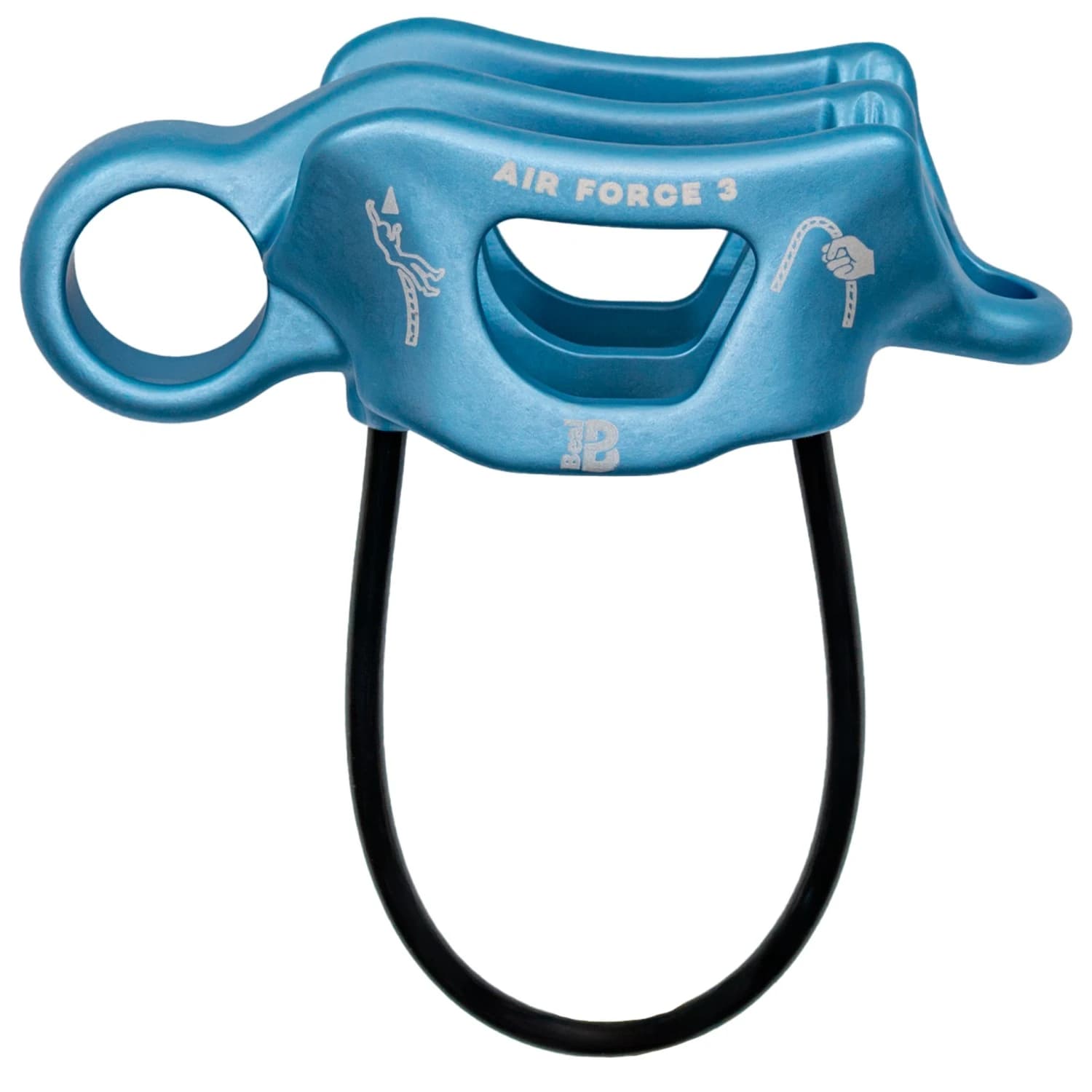 Осигурително устройство Beal Air Force 3 Belay device - Matt Blue