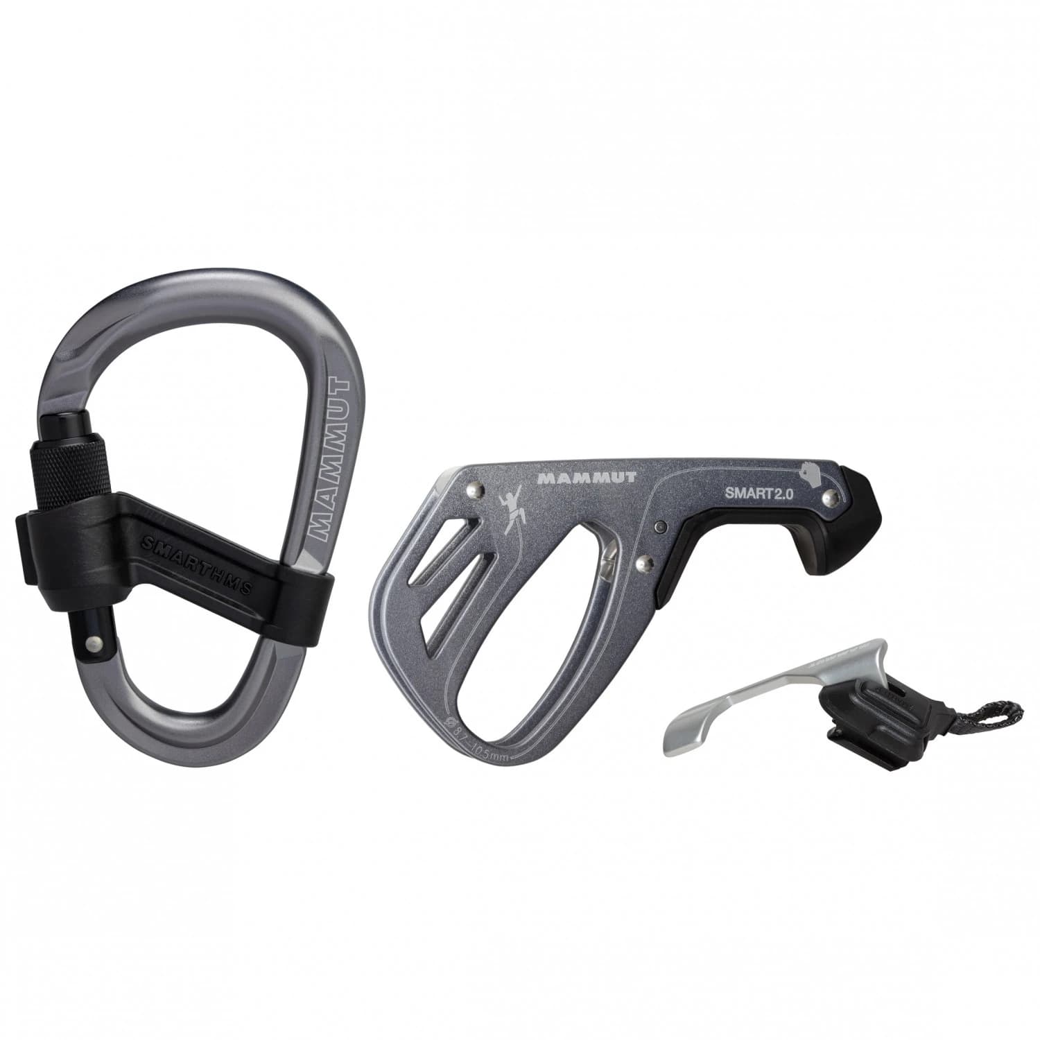 Комплект за осигуряване Mammut Smarter Belay Package Belay device - Grey