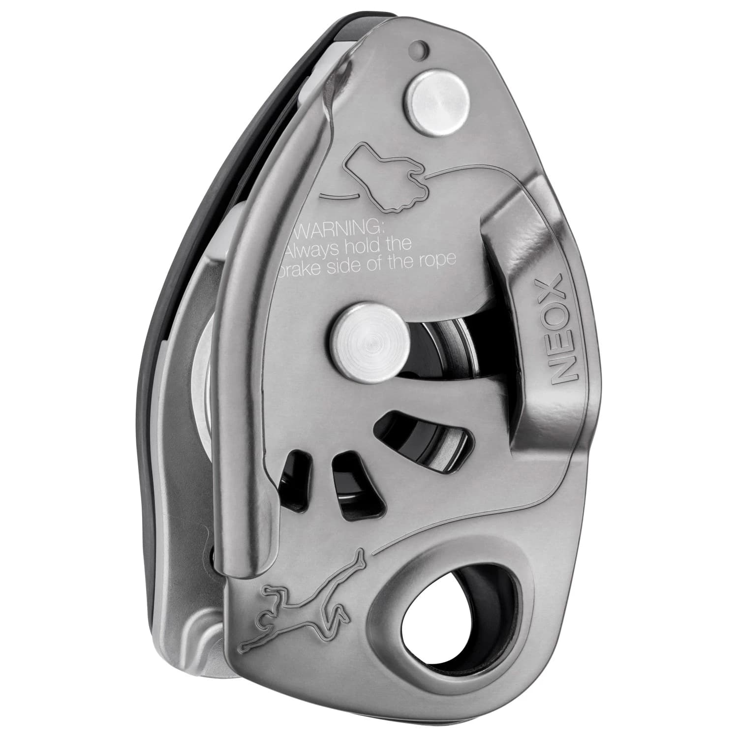 Осигурително устройство Petzl Neox Belay device - Light Grey