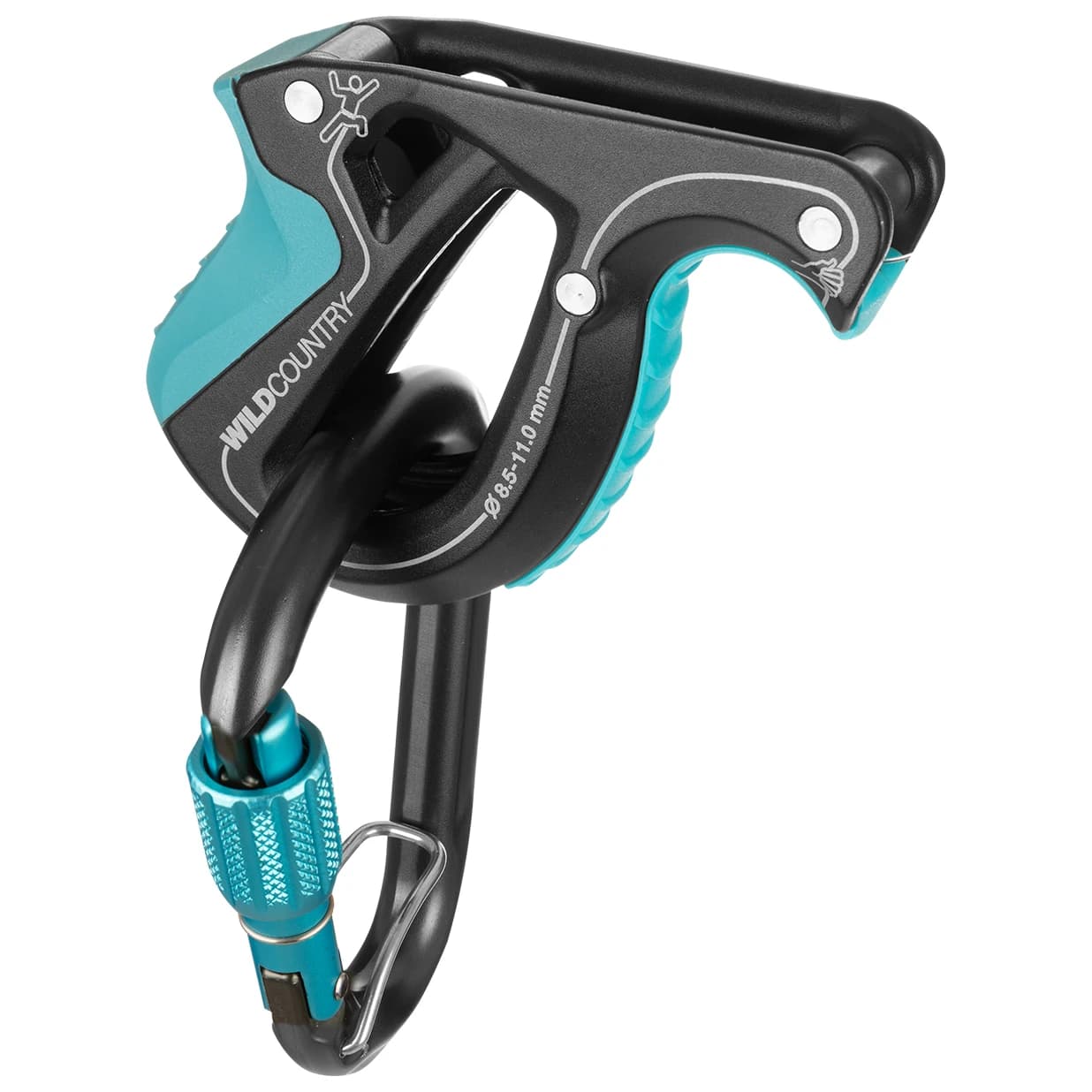 Комплект за осигуряване Wild country Movement Belay Device Kit Belay device - Black / Turquoise