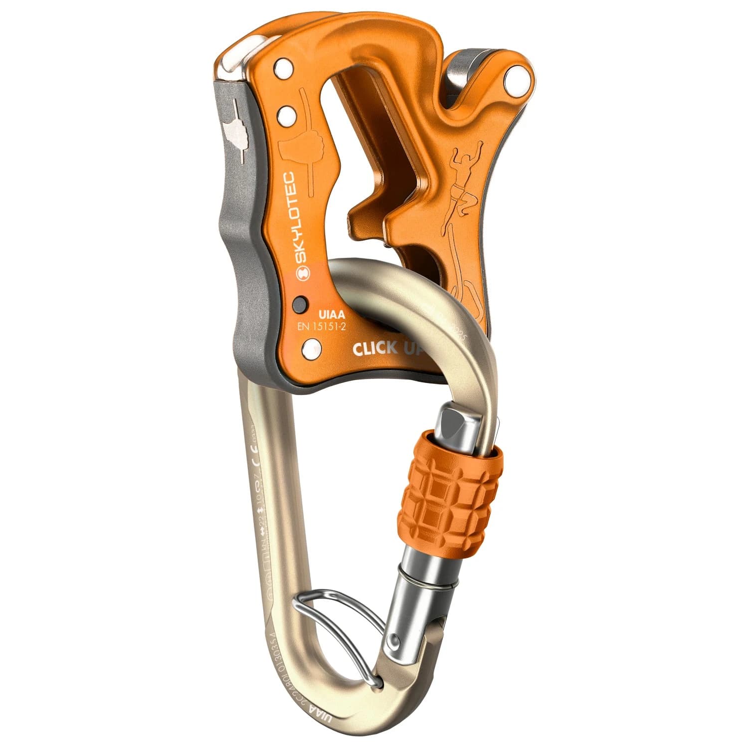 Осигурително устройство Skylotec Click Up Belay device - Orange