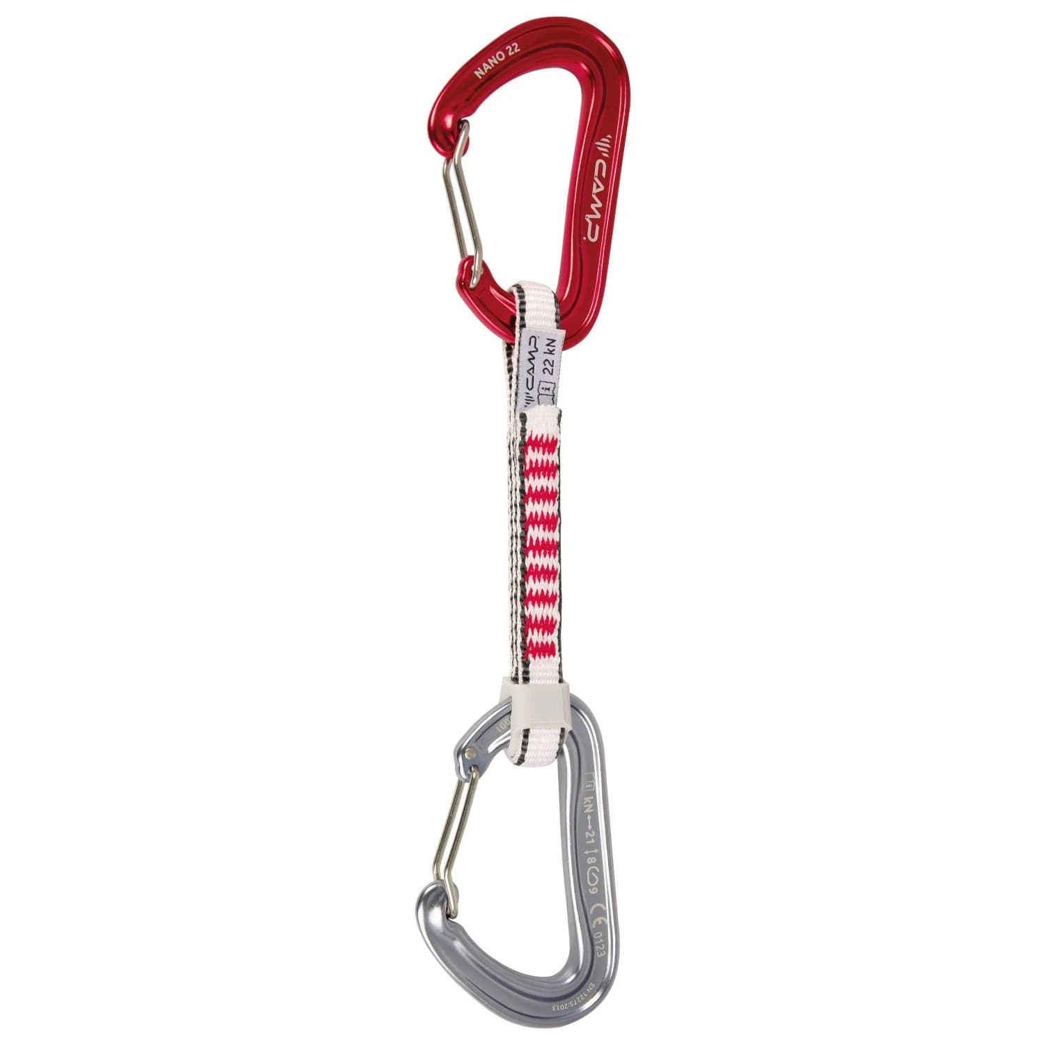 Експрес (Quickdraw) C.A.M.P. Nano 22 Express KS Quickdraw - Red / Titanium