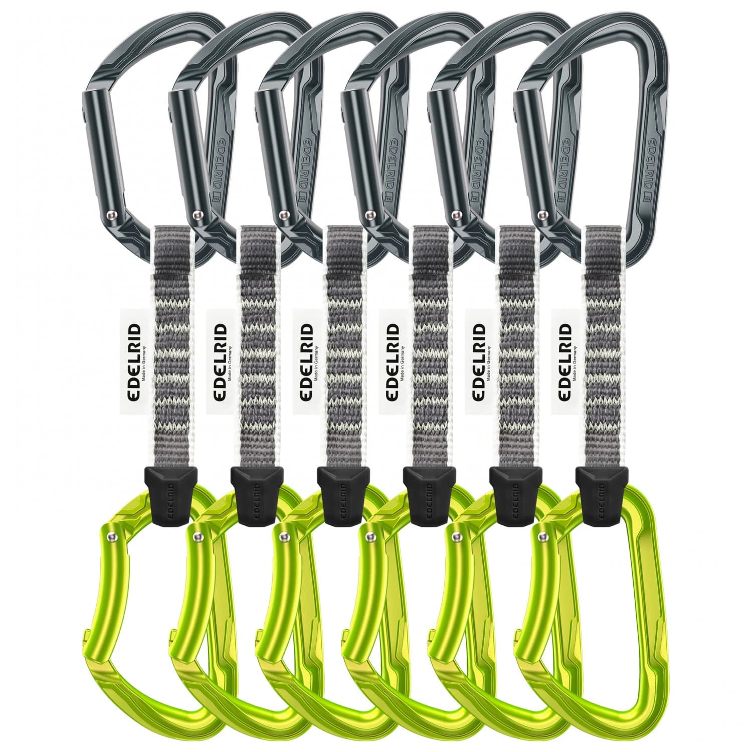 Експрес (Quickdraw) Edelrid Pure Set Sixpack Quickdraw - Slate / Oasis