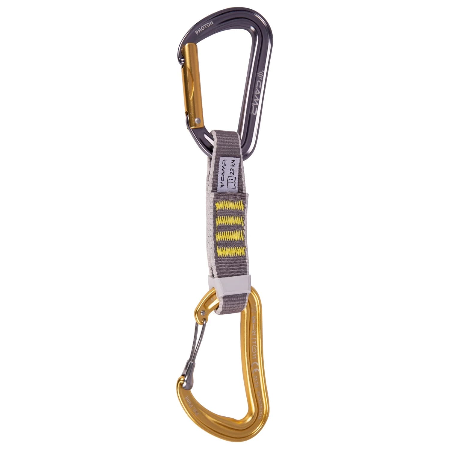 Експрес (Quickdraw) C.A.M.P. Dyon Mixed Express KS Quickdraw - Gun Metal / Yellow