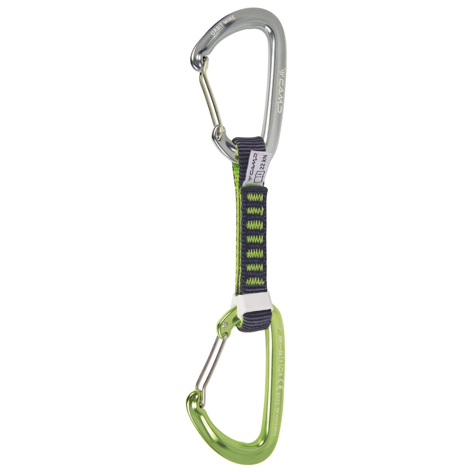 Експрес (Quickdraw) C.A.M.P. Orbit Wire Express KS Quickdraw - Green / Titanium