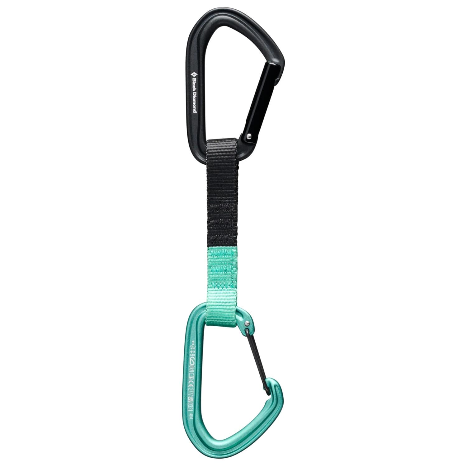 Експрес (Quickdraw) Black diamond Hotforge Hybrid Quickdraw 12 Quickdraw - Clean Green