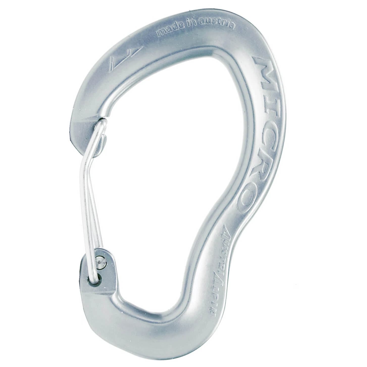 Карабинер с щифт Austrialpin Micro Wire Snapgate carabiner - Polished