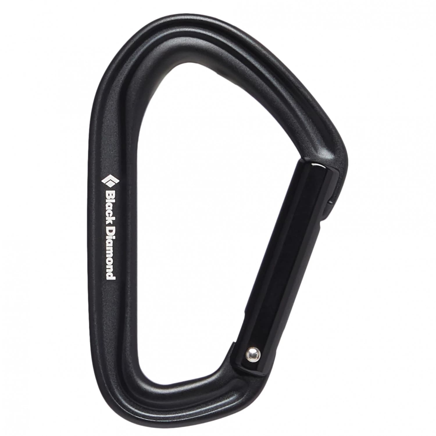 Карабинер с щифт Black diamond Hotforge Straight Gate Snapgate carabiner - Black