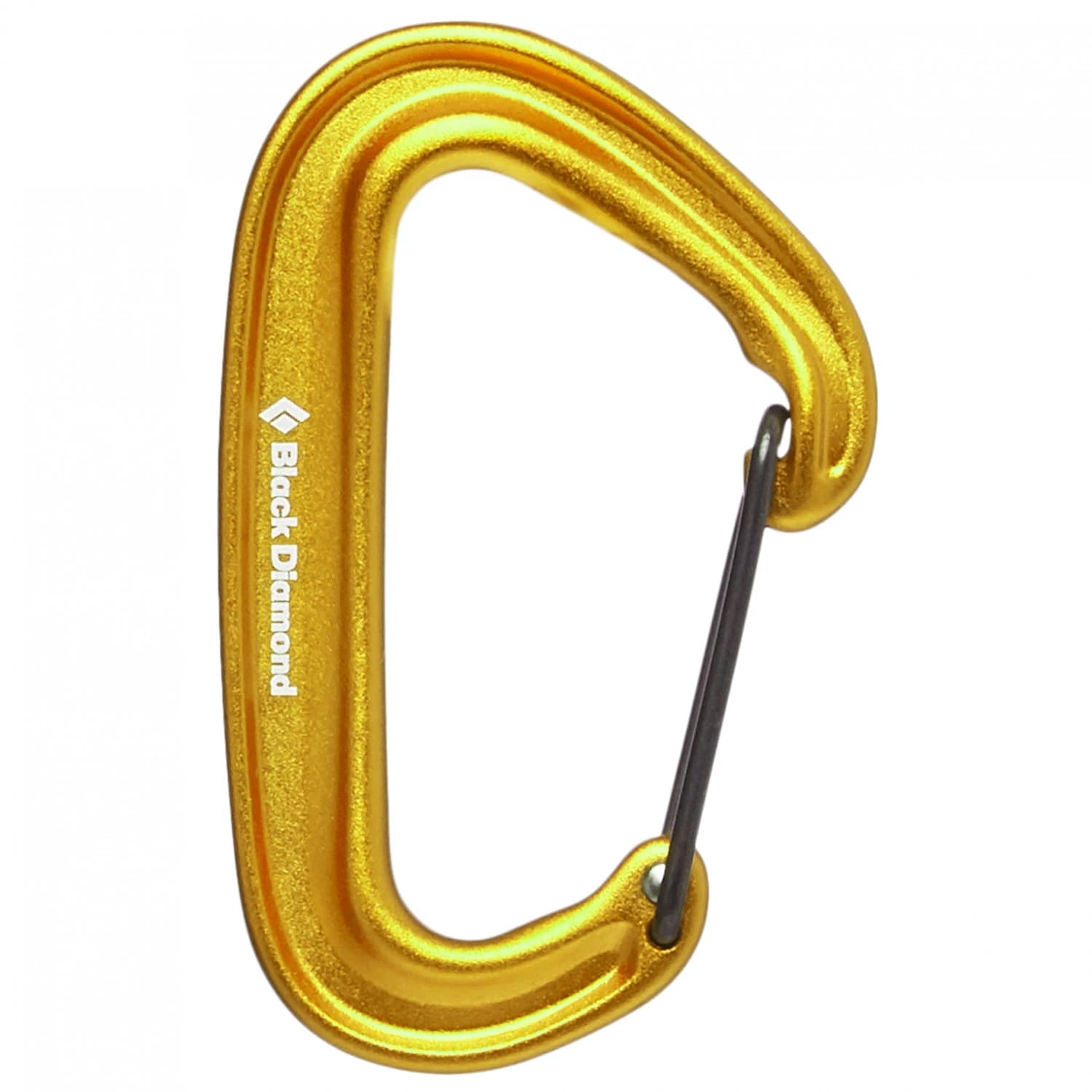 Карабинер с щифт Black diamond Miniwire Carabiner Snapgate carabiner - Yellow