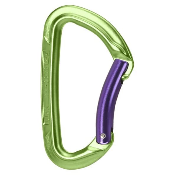 Карабинер с щифт Wild country Session Bent Gate Snapgate carabiner - Green / Purple