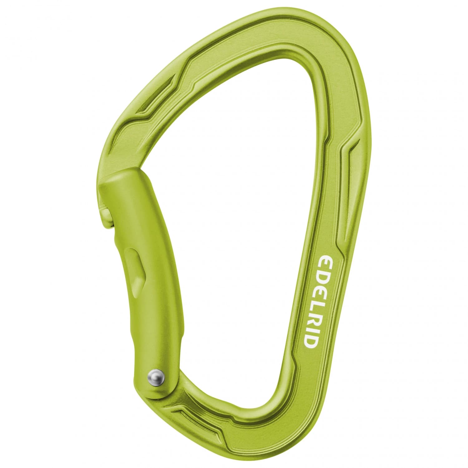 Карабинер с щифт Edelrid Mission Bent Snapgate carabiner - Oasis