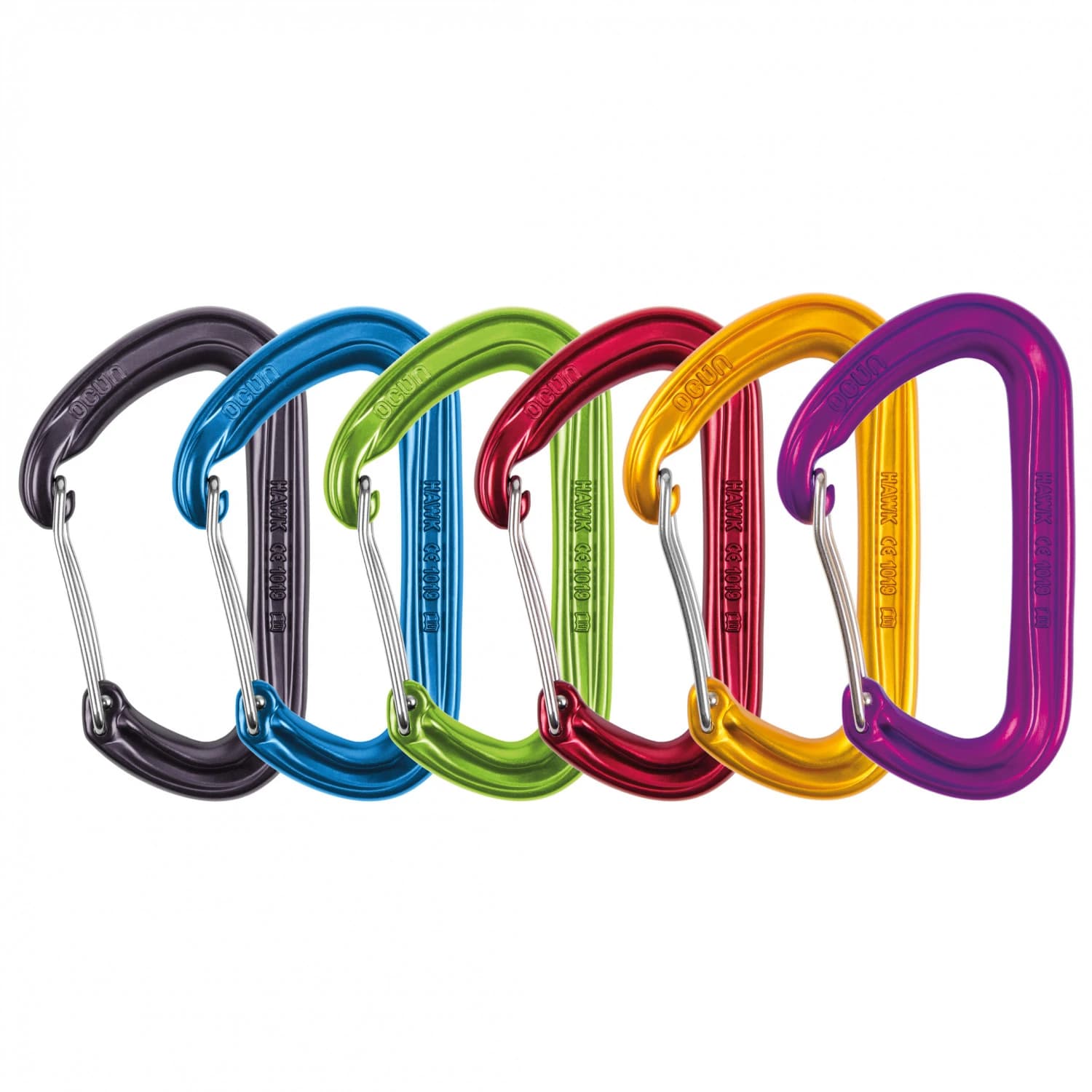 Карабинер с щифт Ocun Hawk Wire 6-Pack Snapgate carabiner - 6-Colors