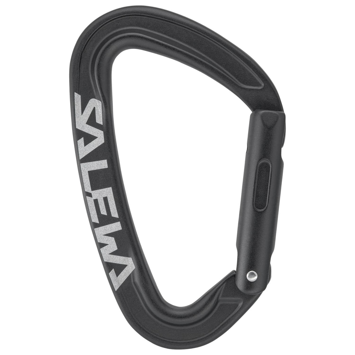 Карабинер с щифт Salewa Ortles Straight Carabiner Snapgate carabiner - Black