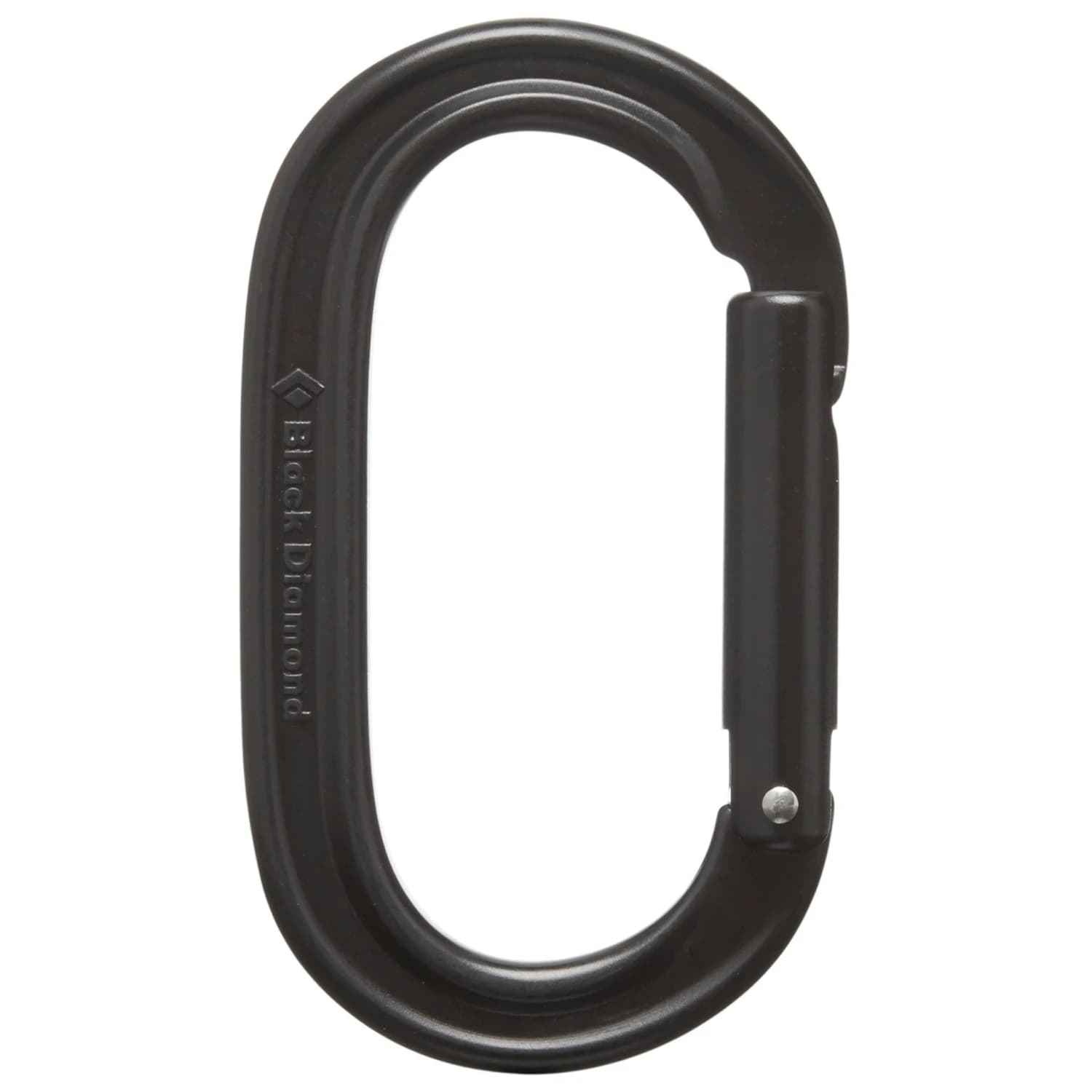 Карабинер с щифт Black diamond Oval Keylock Carabiner Snapgate carabiner - Black