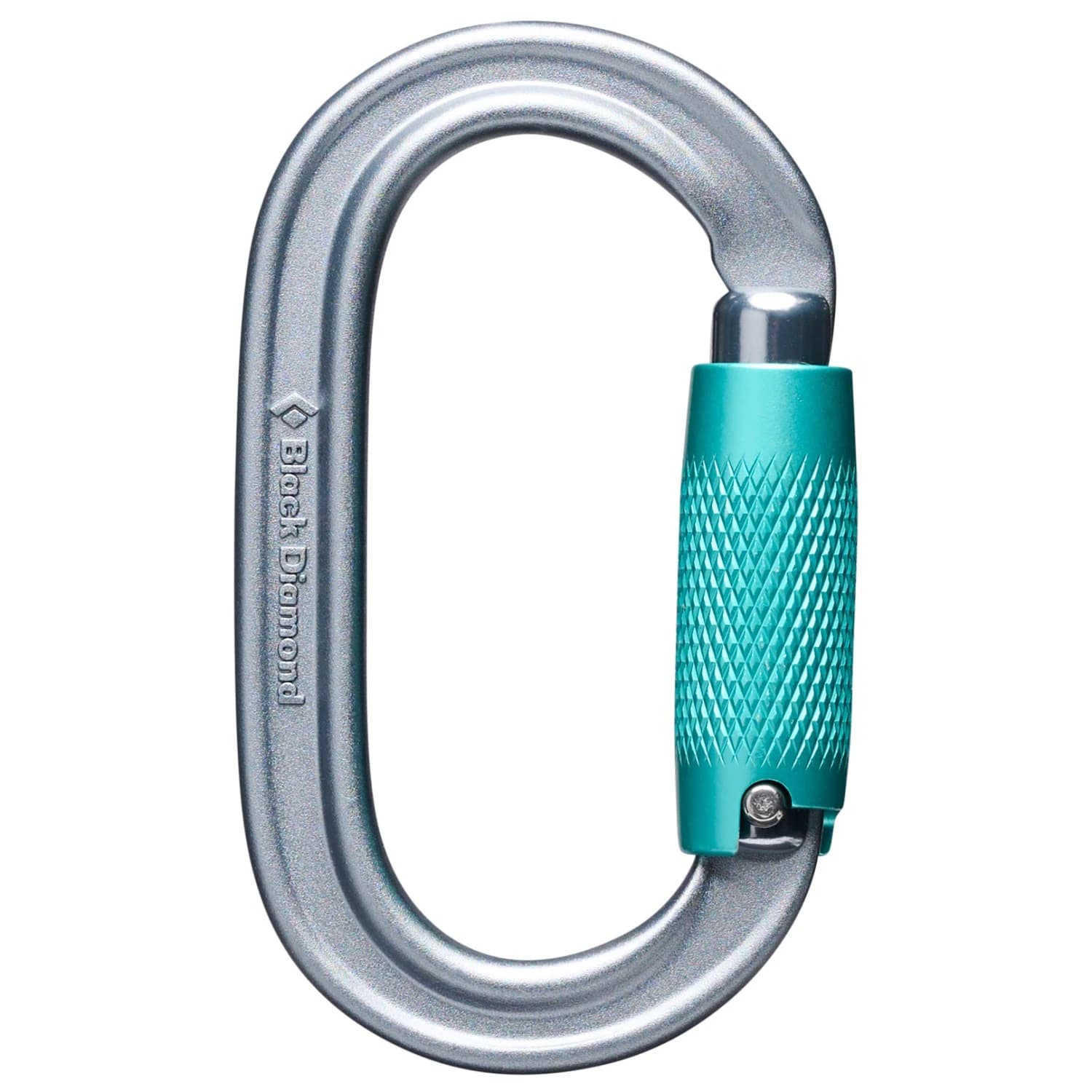 Карабинер с щифт Black diamond Oval Triple Lock Carabiner Locking carabiner - Polished