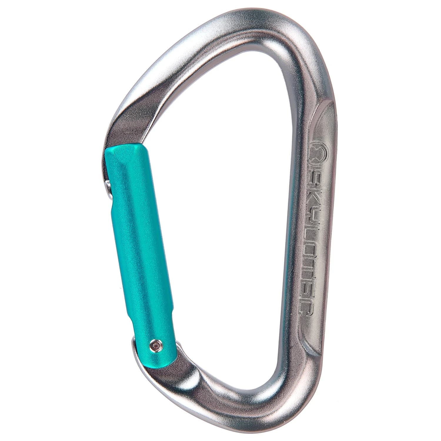 Карабинер с щифт Skylotec Salto S Snapgate carabiner - Titanium / Aquamarine