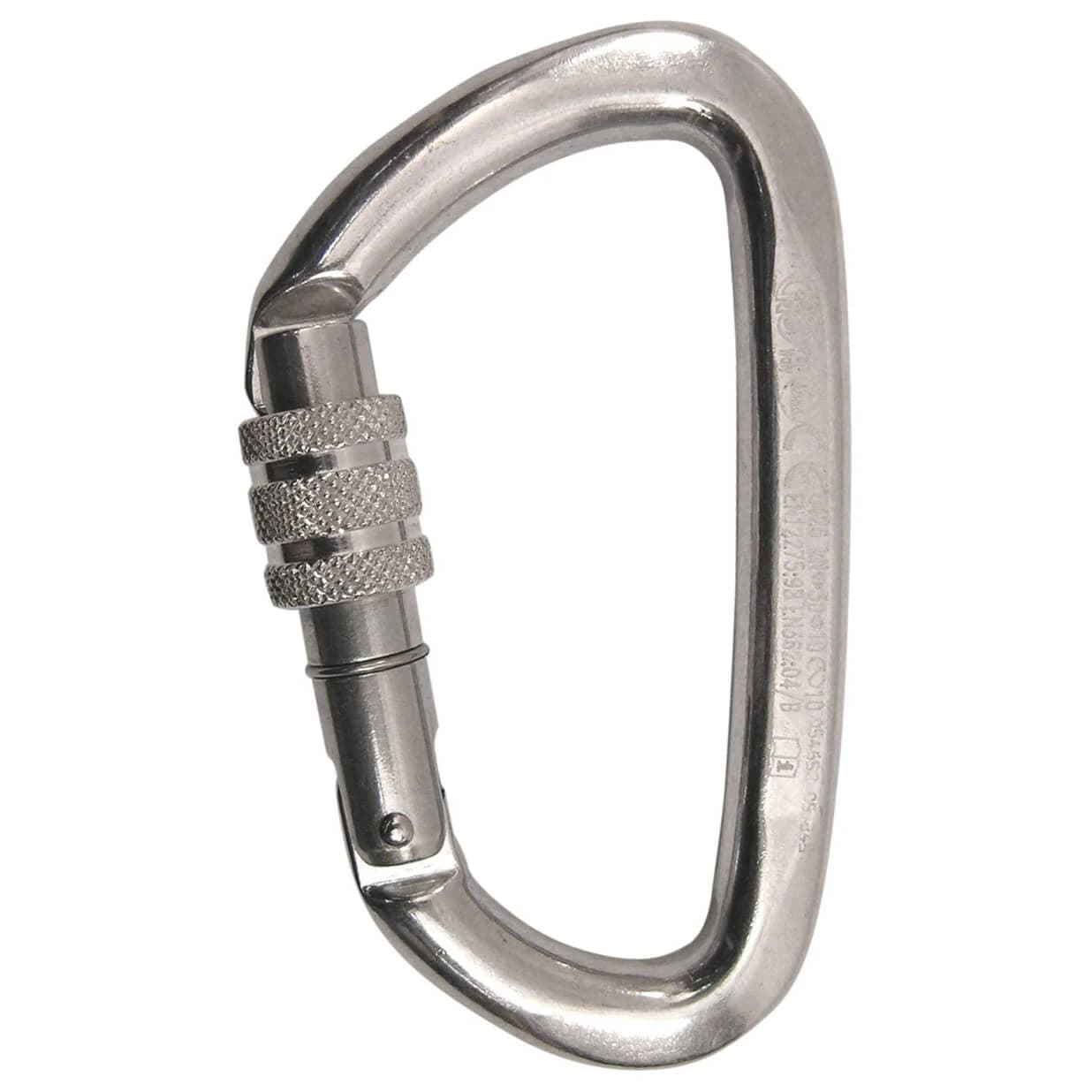 Винтов карабинер Kong Guide Screw Screwgate carabiner - Silver