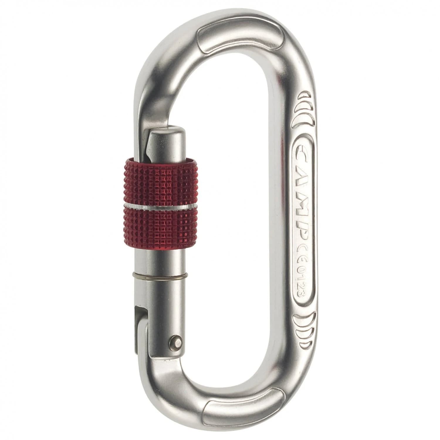 Винтов карабинер C.A.M.P. Oval Compact Lock Screwgate carabiner - Silver