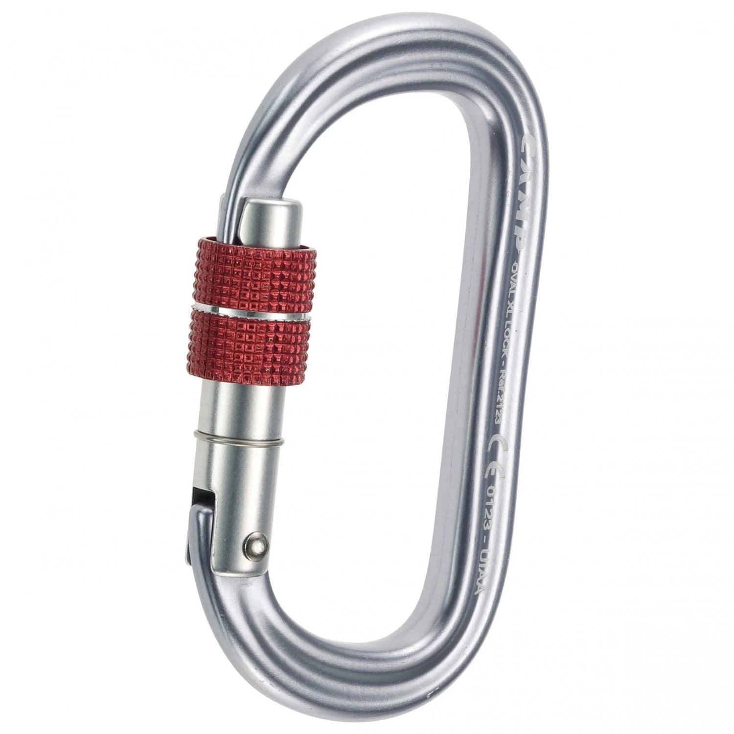 Винтов карабинер C.A.M.P. Oval XL Lock Screwgate carabiner - Silver