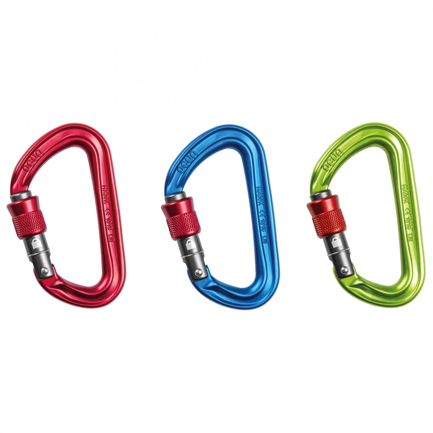 Винтов карабинер Ocun Hawk Screw Screwgate carabiner - Basic