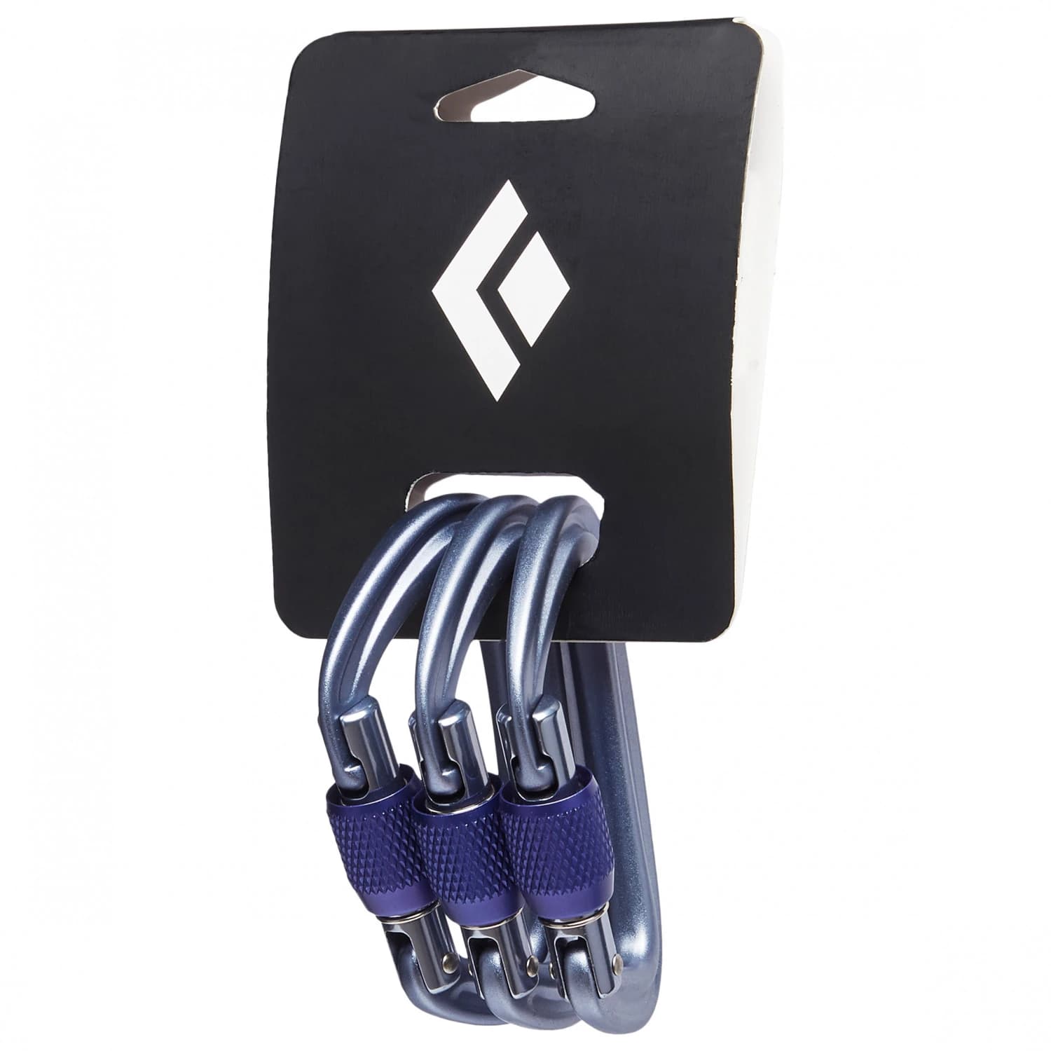 Винтов карабинер Black diamond Liteforge Screwgate 3 Pack Screwgate carabiner - Gray