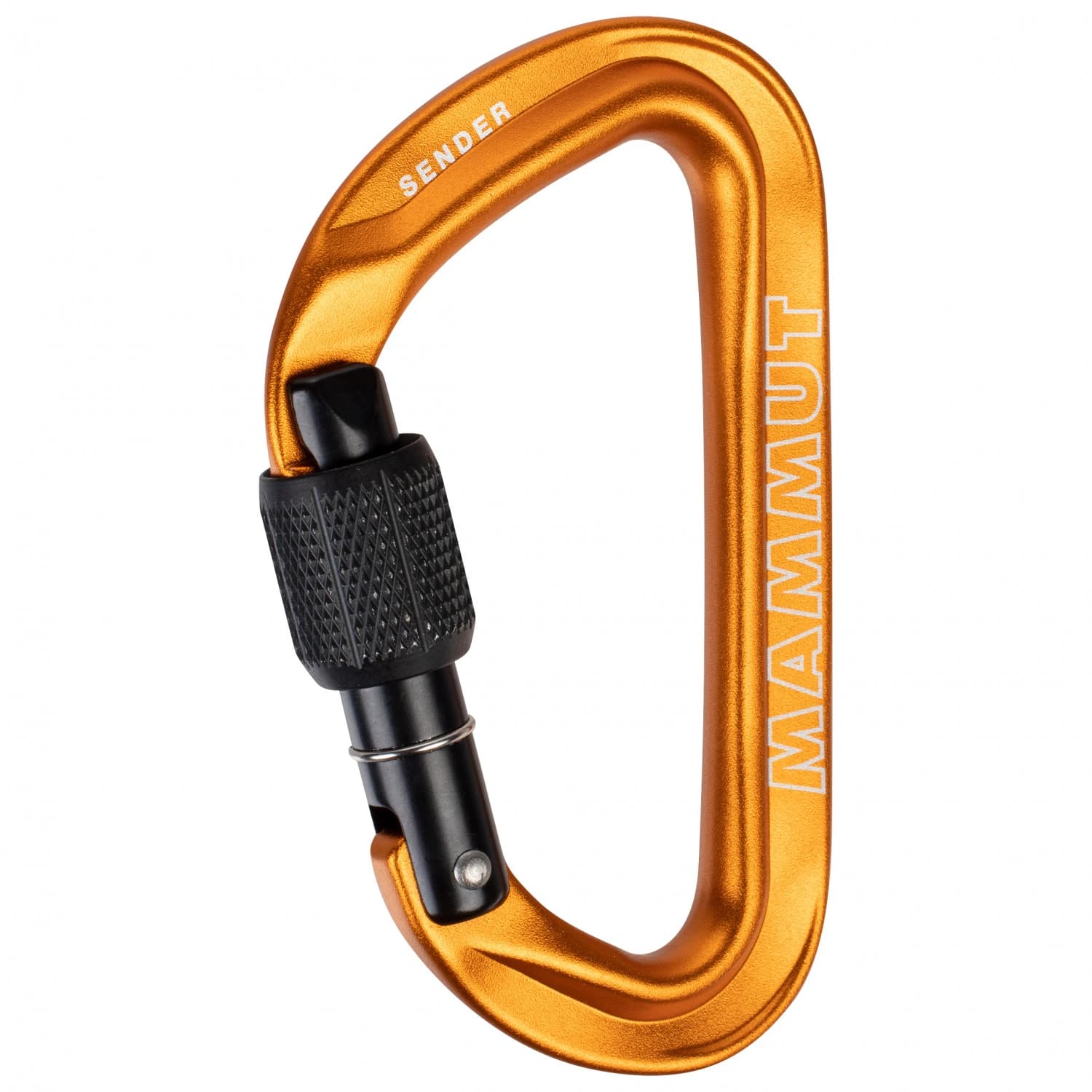 Винтов карабинер Mammut Sender Carabiner Screwgate carabiner - Gold