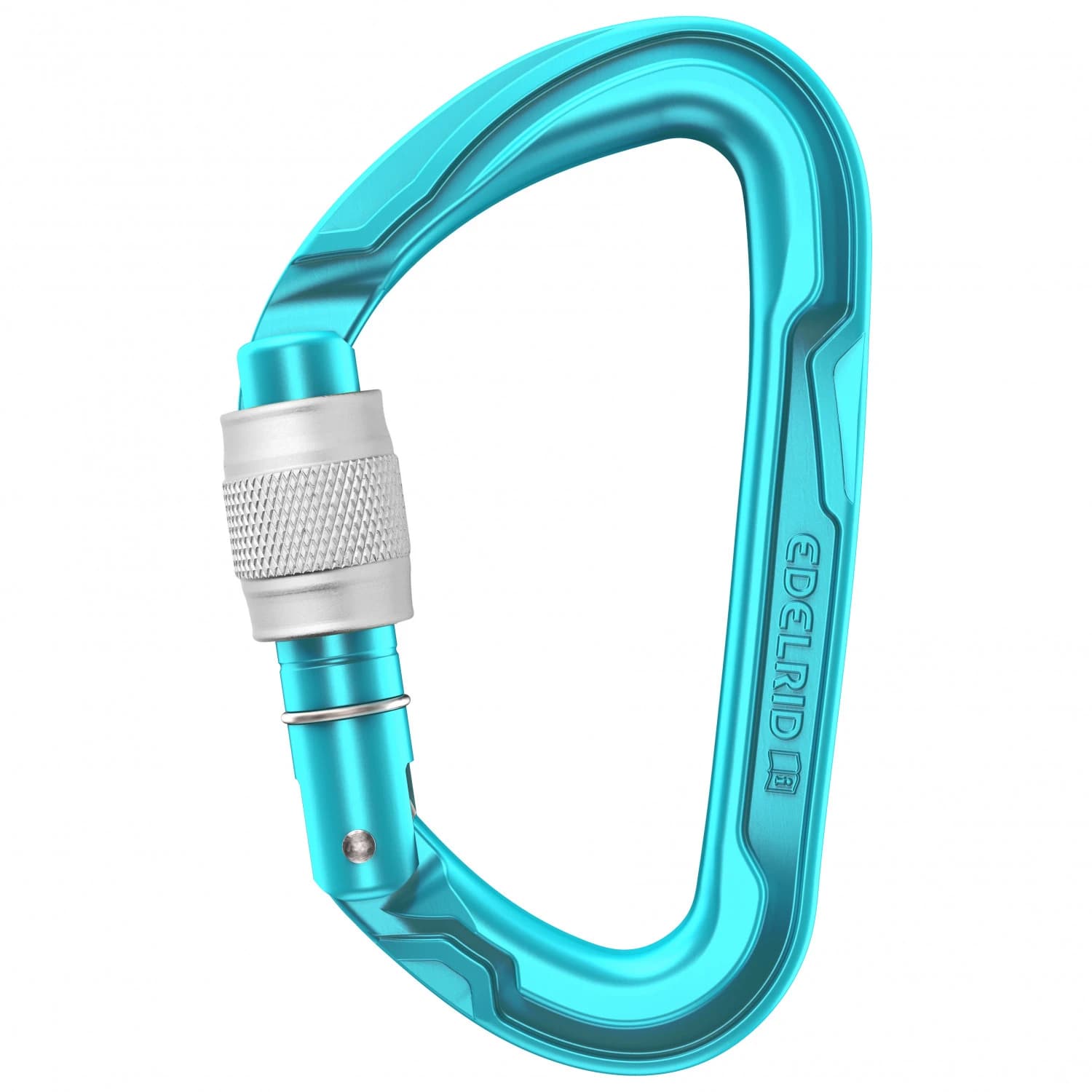 Винтов карабинер Edelrid Pure Screw III Screwgate carabiner - Icemint