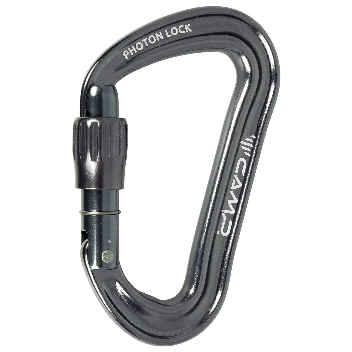 Винтов карабинер C.A.M.P. Photon Lock Screwgate carabiner - Gun Metal